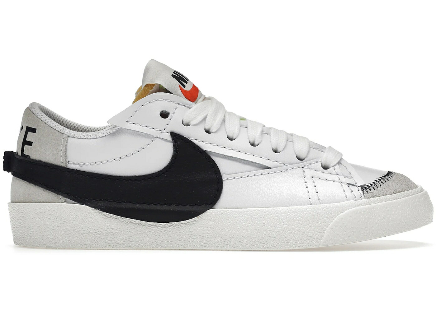 ナイキ ブレイザー ジャンボ 白色 ホワイト 黒色 ブラック WOMEN'S スニーカー レディース NIKE BLAZER LOW 77 JUMBO WHITE BLACK SAIL (WOMEN'S) / WHITE WHITE SAIL BLACK