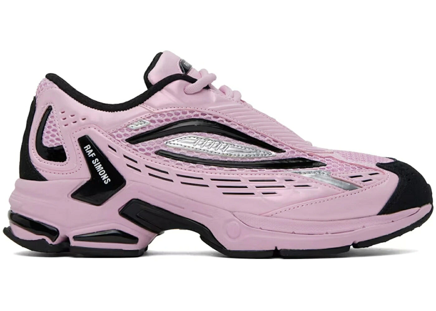 ラフシモンズ ピンク 黒色 ブラック 銀色 シルバー スニーカー ユニセックス RAF SIMONS RAF SIMONS ULTRASCEPTRE PINK / PINK BLACK SILVER メンズ｜スニケス