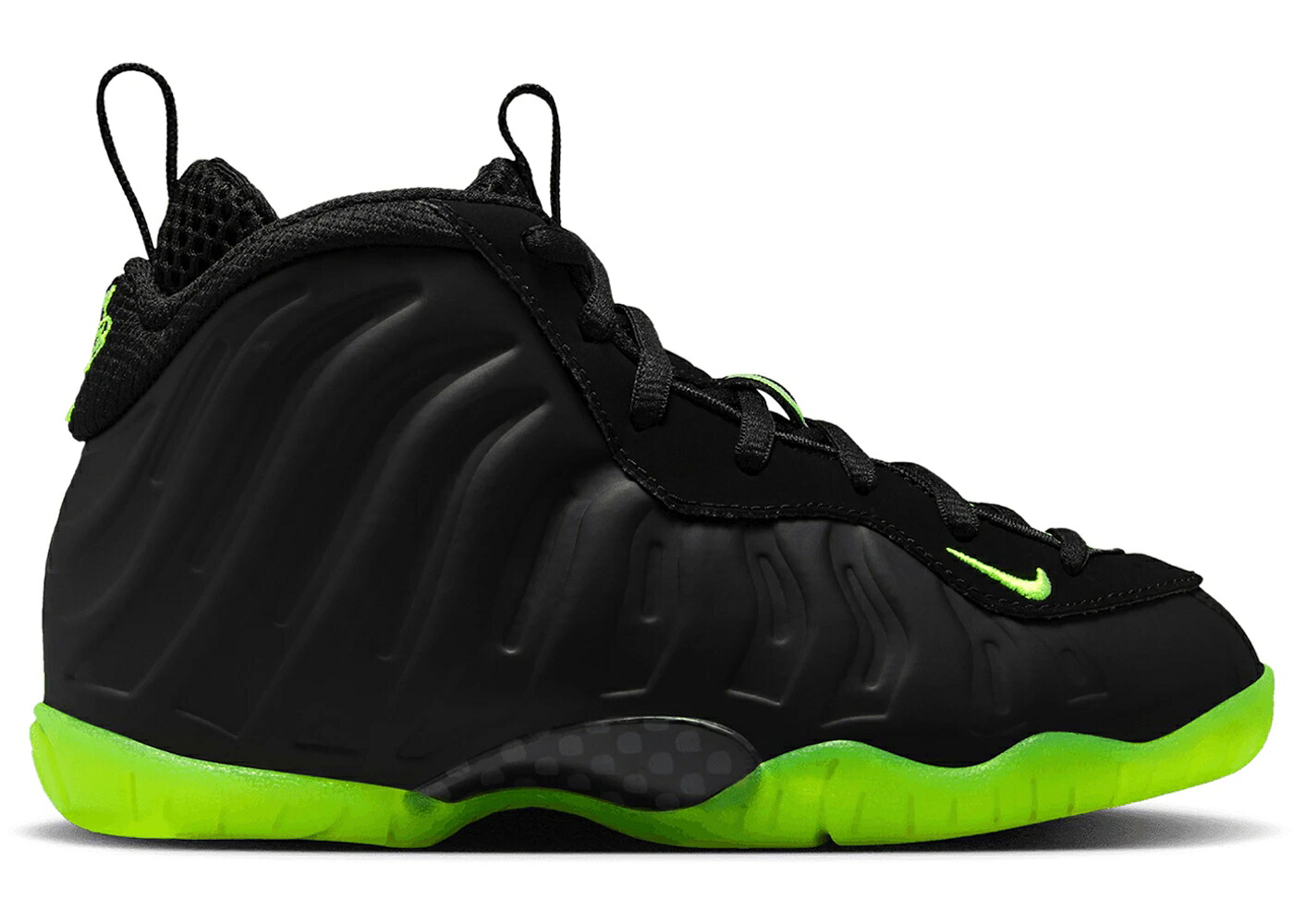 ナイキ 黒色 ブラック ジュニア キッズ NIKE LITTLE POSITE ONE BLACK VOLT (PS) / BLACK VOLT ベビー マタニティ スニーカー