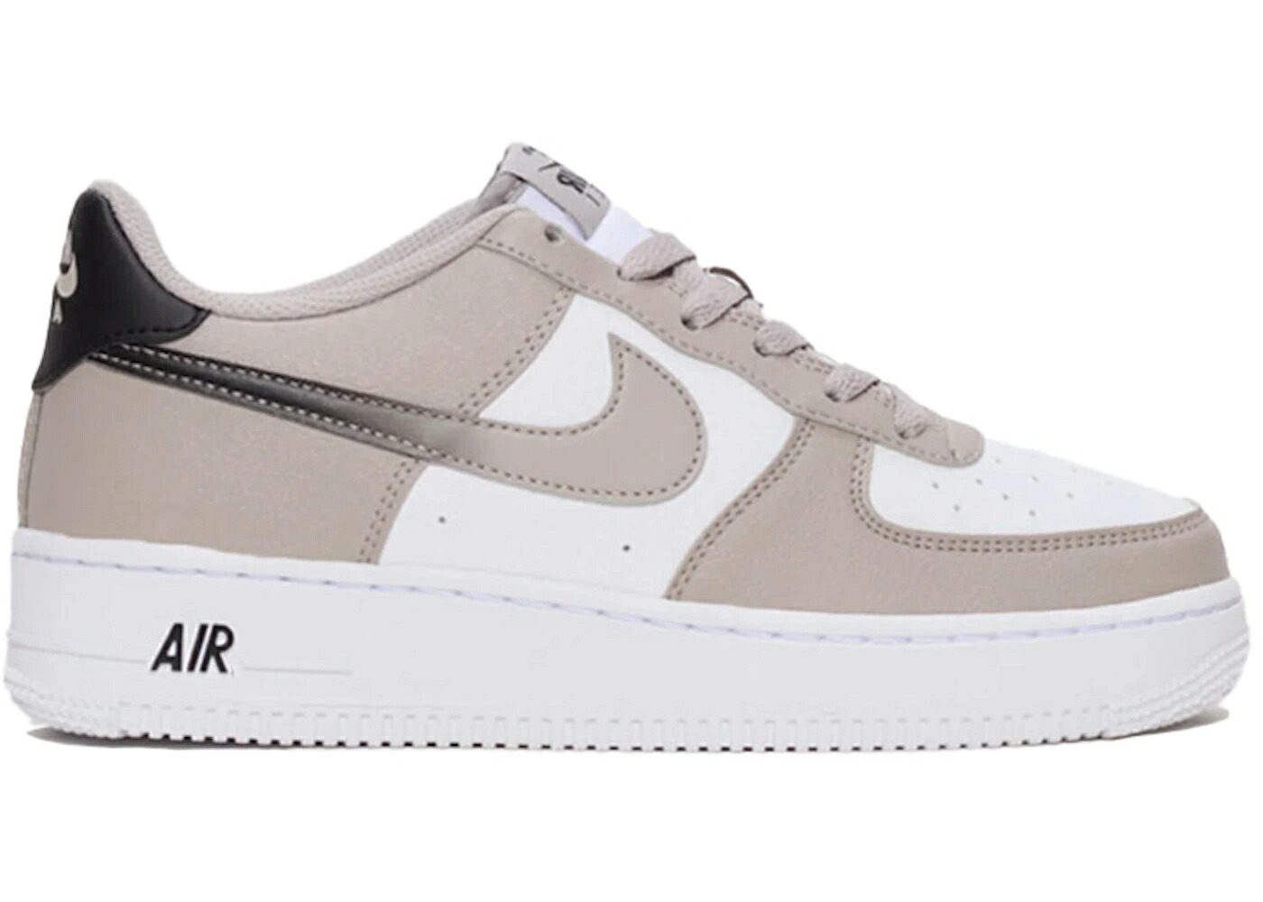 ナイキ カレッジ 灰色 グレー 黒色 ブラック 白色 ホワイト エアフォース ジュニア キッズ NIKE AIR FORCE 1 LOW COLLEGE GREY BLACK WHITE (GS) / COLLEGE GREY BLACK WHITE ベビー マタニティ スニーカー