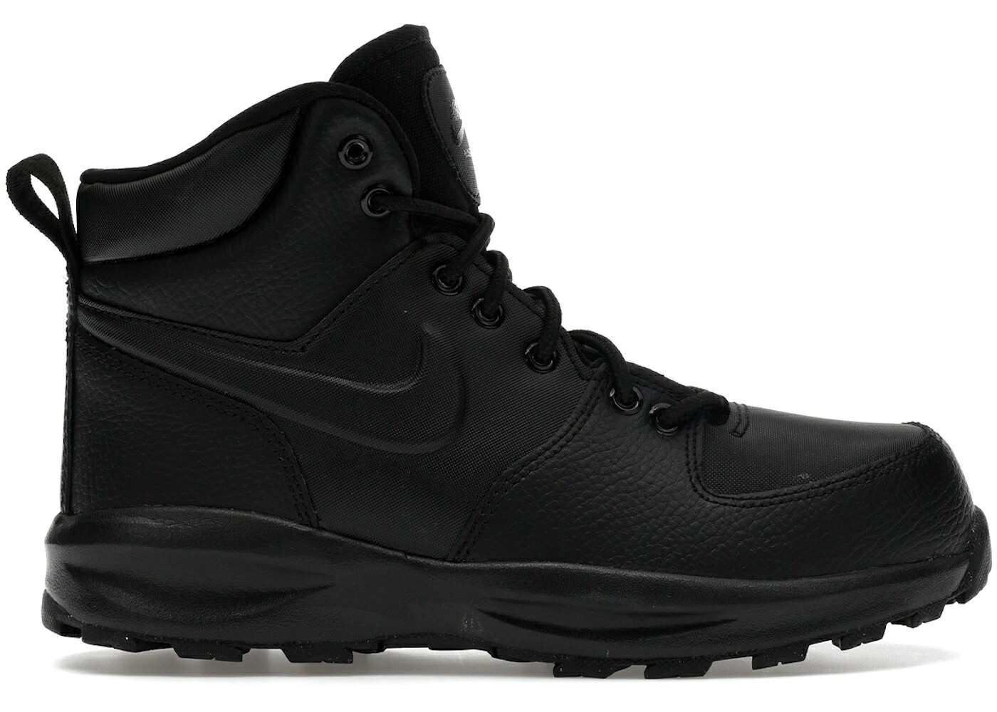 ナイキ マノア 黒いこと 黒いこと 御坊っちゃん キッズ NIKE MANOA BLACK (GS) / BLACK BLACK BLACK もの言う花 マタニティ スニーカー スニーカー-キッズ・ベビー・マタニティ-靴