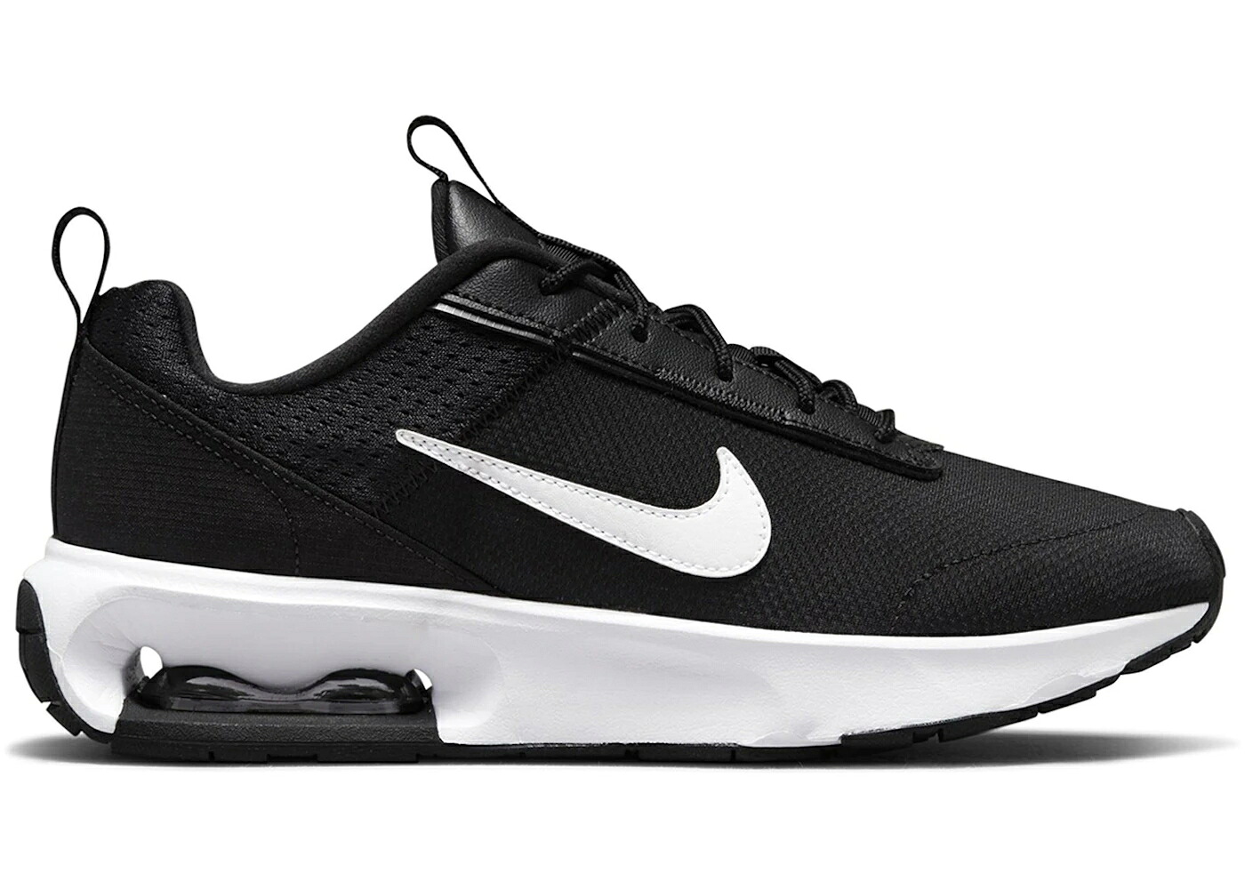 ナイキ マックス ライト 黒色 ブラック 灰色 グレー 白色 ホワイト エアマックス WOMEN'S スニーカー レディース NIKE AIR MAX INTERLOCK LITE BLACK ANTHRACITE (WOMEN'S) / BLACK ANTHRACITE WOLF GREY WHITE｜スニケス