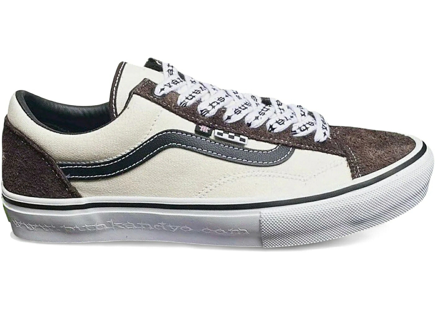 ヴァンズ バンズ 茶色 ブラウン スニーカー メンズ VANS STYLE 36 PUNKANDYO BROWN / BROWN MARSHMALLOW