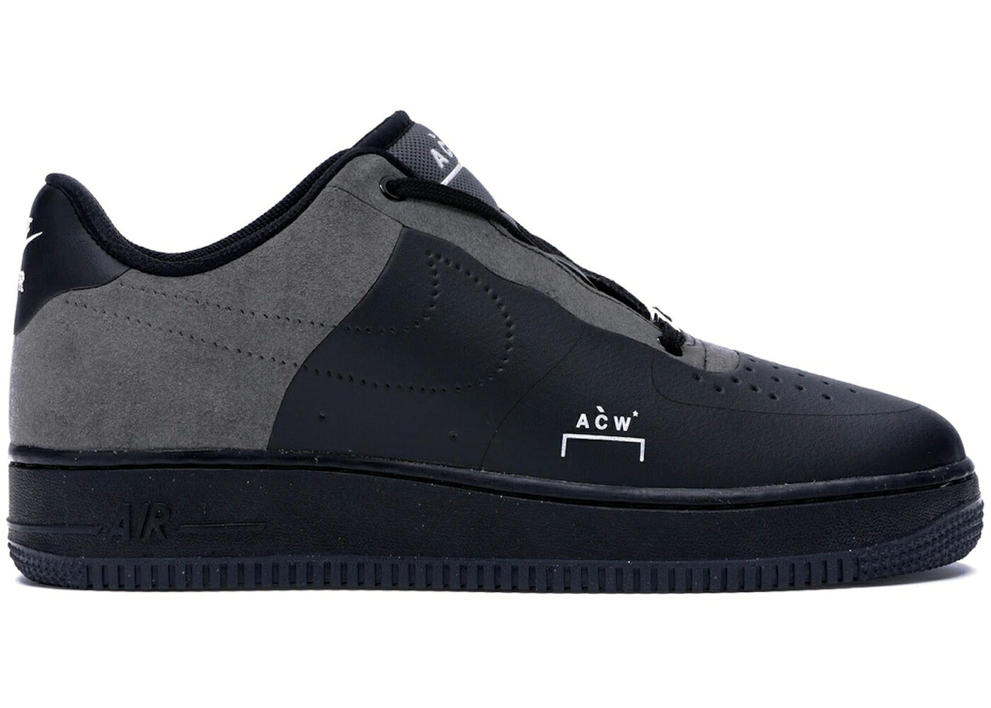 ナイキ 黒いこと 黒いこと 白いこと 白いこと 薄墨色 薄墨色 空軍 スニーカー メンズ NIKE AIR FORCE 1 LOW A COLD WALL BLACK / BLACK WHITE DARK GREY