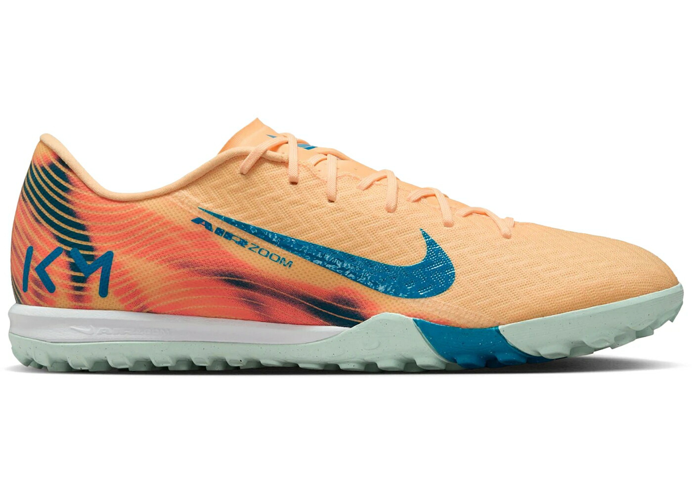ナイキ 望遠レンズ 翰林院 ネオ スニーカー メンズ NIKE ZOOM MERCURIAL VAPOR 16 ACADEMY TF KYLIAN MBAPP MELON TINT / MELON TINT IGLOO NEO TURQUOISE