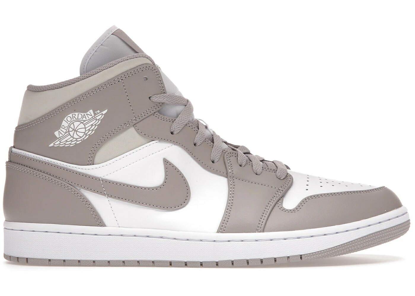 ナイキ ジョーダン ミッド 白いこと 白いこと スニーカー メンズ JORDAN 1 MID LINEN / WHITE LINEN LINEN