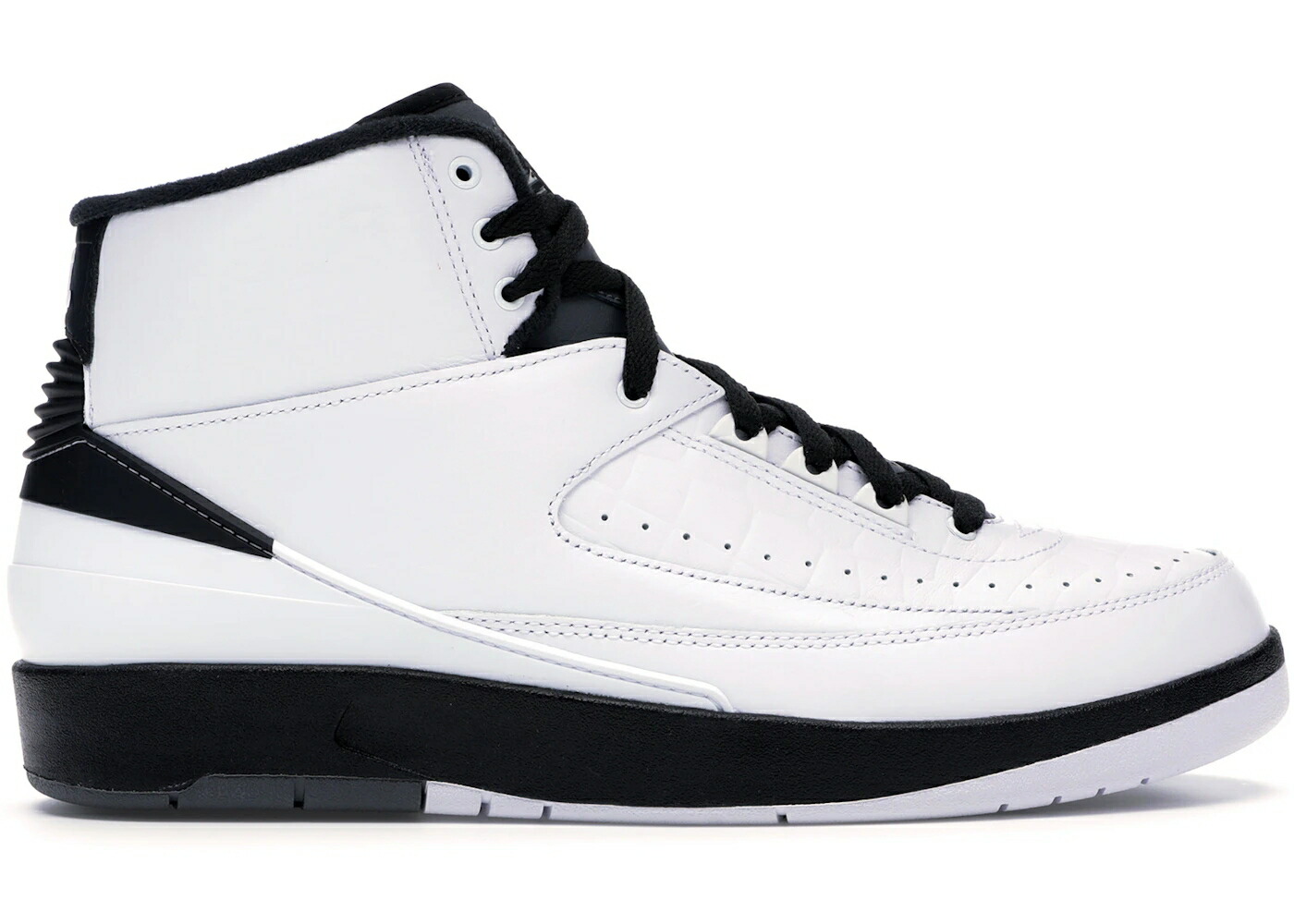 ナイキ ジョーダン 白色 ホワイト 黒色 ブラック クール 灰色 グレー スニーカー メンズ JORDAN 2 RETRO WING IT / WHITE BLACK COOL GREY