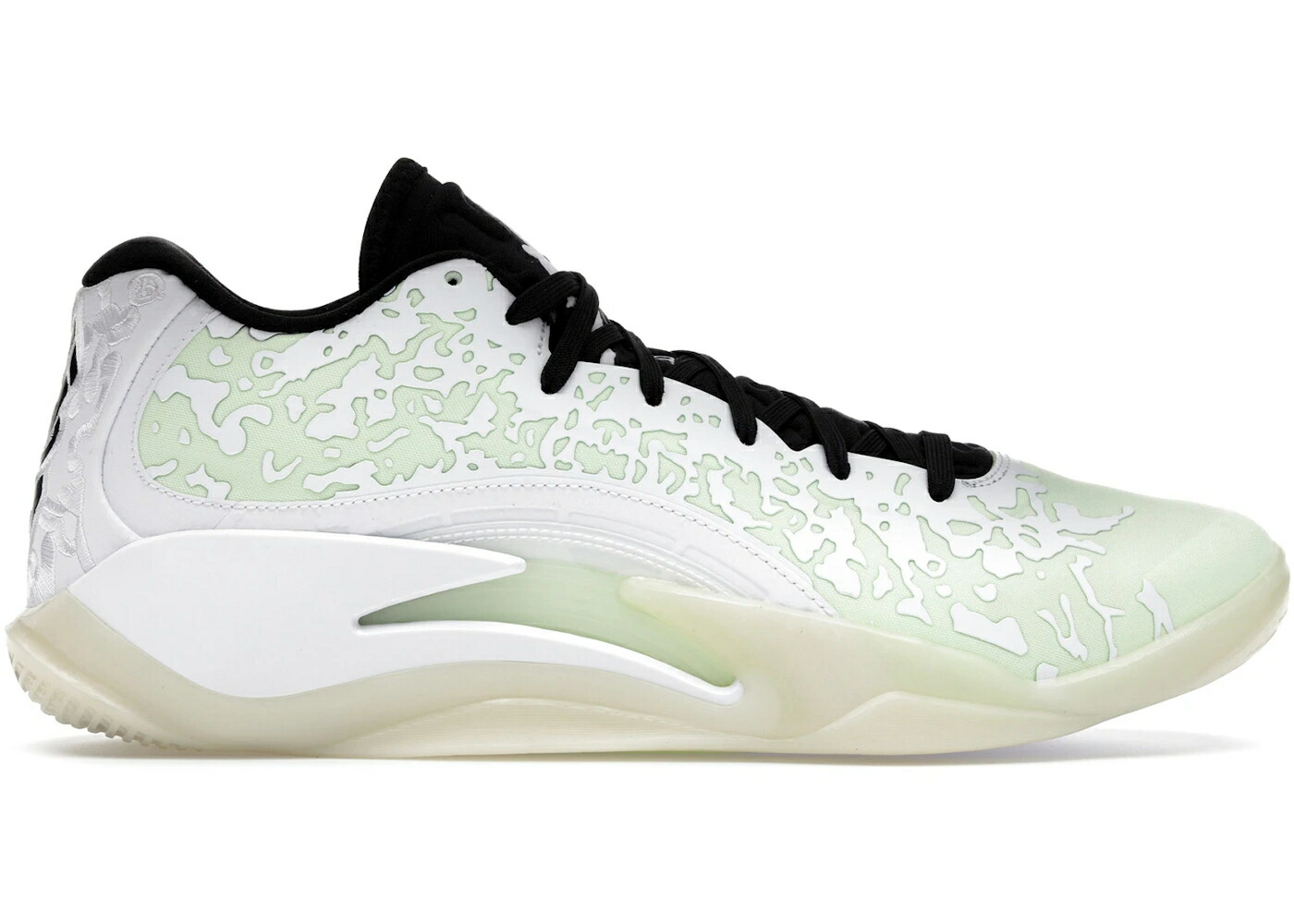 ナイキ ジョーダン 白いこと 白いこと 黒いこと 黒いこと スニーカー メンズ JORDAN ZION 3 NO GUTS / WHITE WHITE BLACK BARELY VOLT