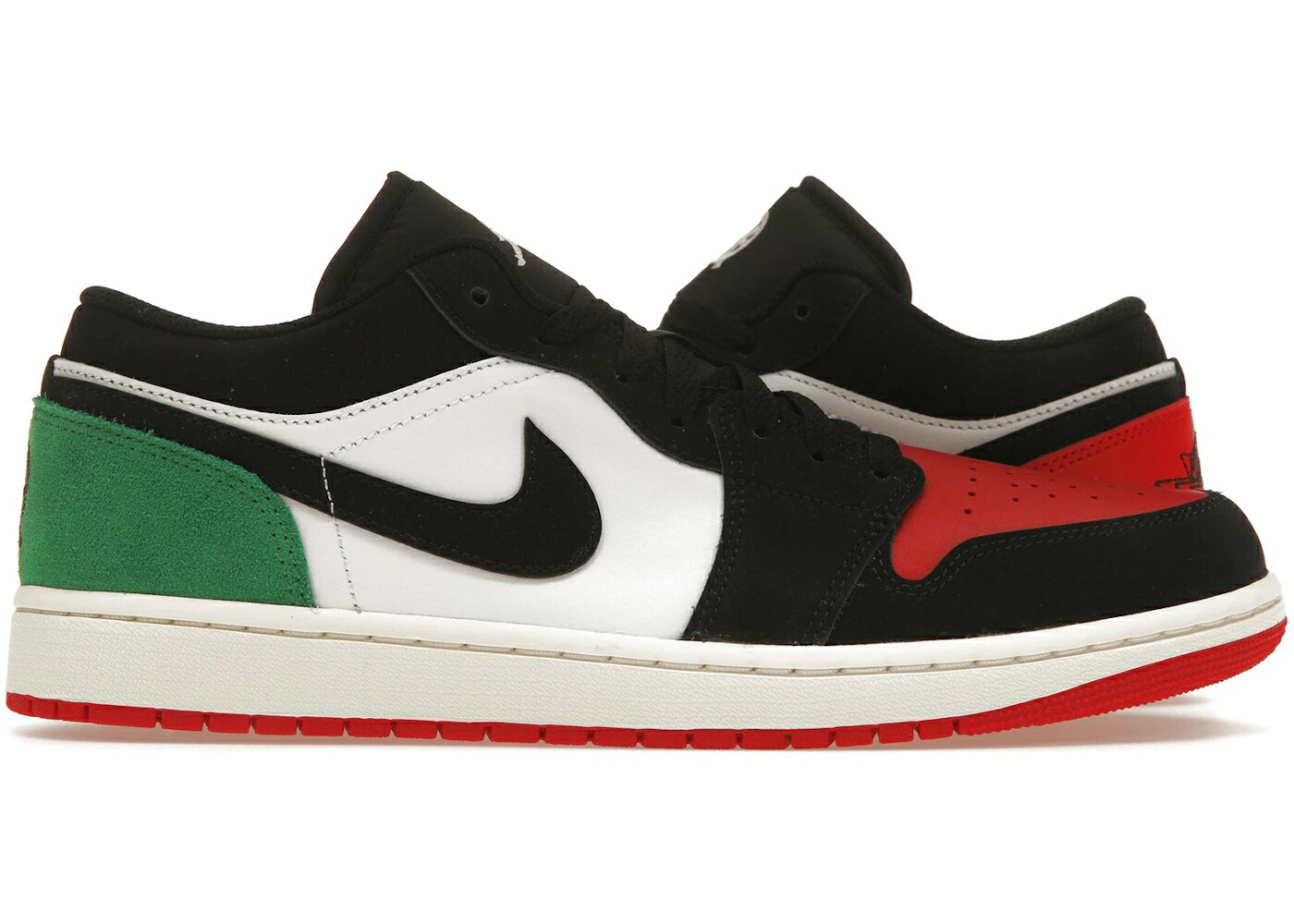 ナイキ ジョーダン 白いこと 白いこと 黒いこと 黒いこと 赤 赤いこと スニーカー メンズ JORDAN 1 LOW QUAI 54 (2023) / WHITE BLACK UNIVERSITY RED