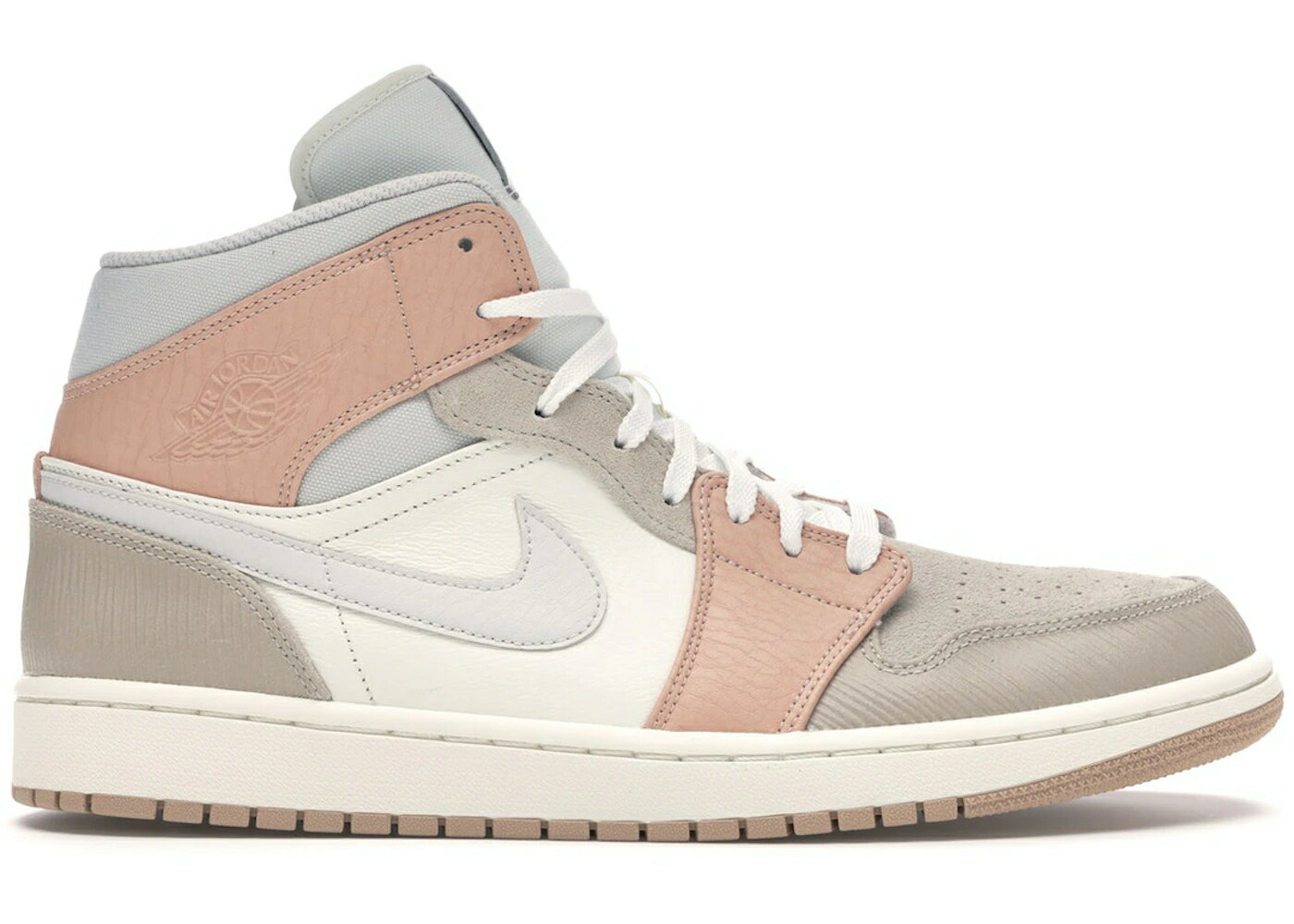 ナイキ ジョーダン ミッド スニーカー メンズ JORDAN 1 MID MILAN / SAIL LIGHT BONE STRING SHIMMER