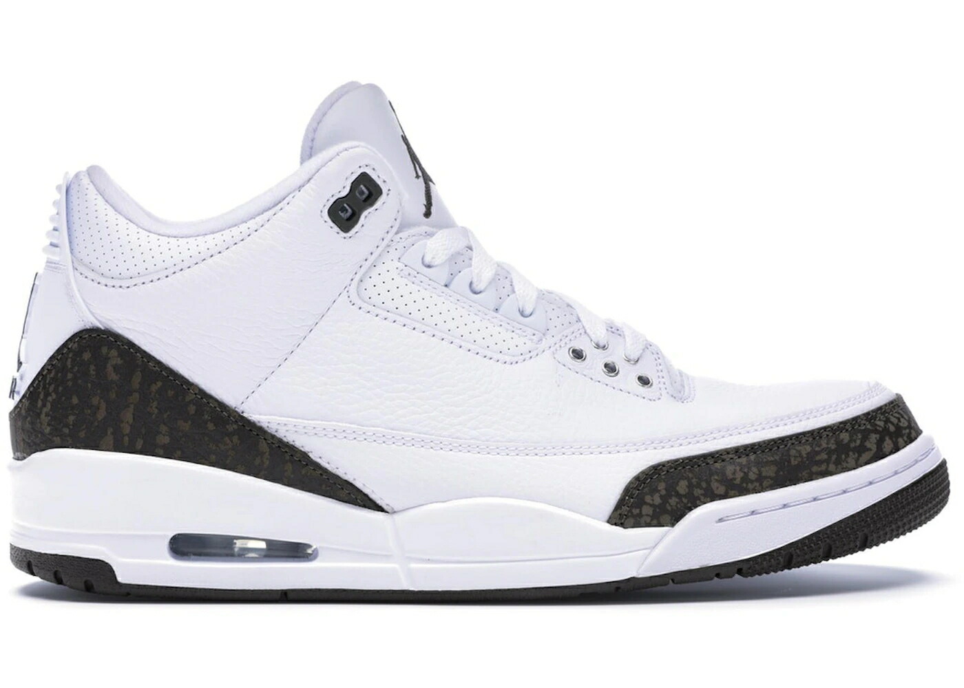 ナイキ ジョーダン 白色 ホワイト スニーカー メンズ JORDAN 3 RETRO MOCHA (2018) / WHITE DARK MOCHA CHROME