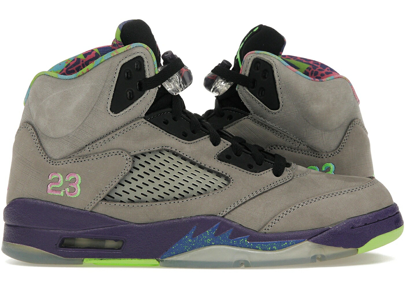 ナイキ ジョーダン クール 灰色 グレー クラブ ピンク コート 紫 パープル スニーカー メンズ JORDAN 5 RETRO BEL-AIR / COOL GREY CLUB PINK COURT PURPLE