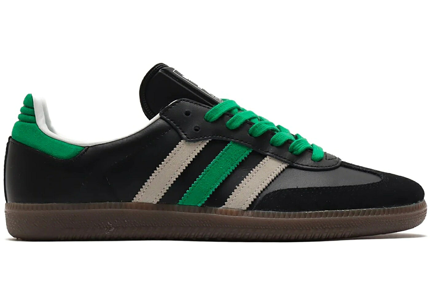 アディダス サンバ コア 黒色 ブラック 橙 オレンジ 緑 グリーン 白色 ホワイト スニーカー メンズ ADIDAS SAMBA CORE BLACK ORANGE GREEN / CORE BLACK ORANGE FOOTWEAR WHITE|スニケス