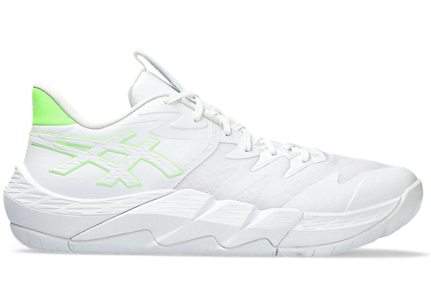 アシックス 白いこと 白いこと 菩提樹 張りさける スニーカー メンズ ASICS UNPRE ARS LOW 2 WHITE LIME BURST / WHITE LIME BURST