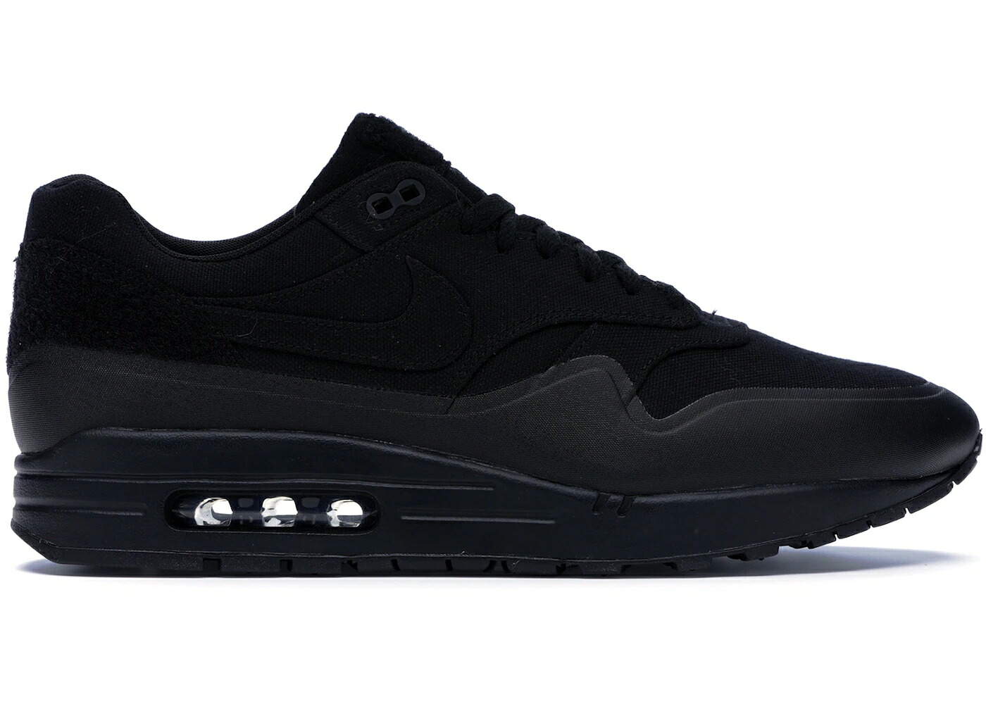 ナイキ マックス 黒いこと 黒いこと エア湖マックス スニーカー メンズ NIKE AIR MAX 1 PATCH BLACK / BLACK BLACK