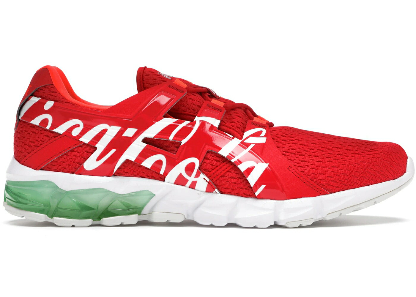 アシックス 赤 赤いこと 白いこと 白いこと スニーカー メンズ ASICS GEL-QUANTUM 90 COCA-COLA / RED WHITE TEAL GLASS