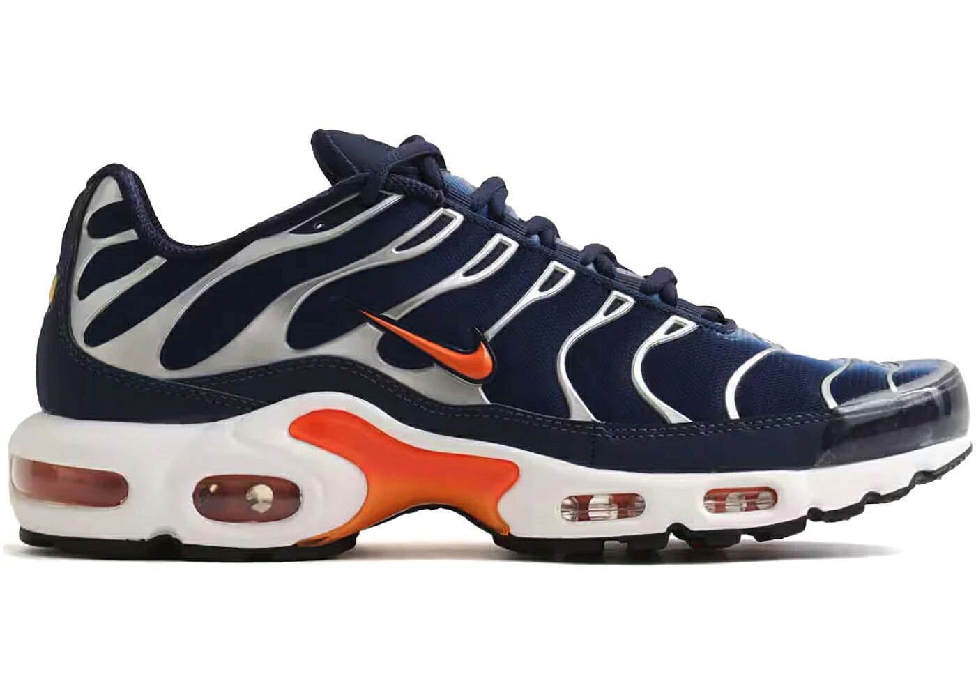 ナイキ マックス シラクーザ 紺色 米国海軍 エアマックスプラス スニーカー メンズ NIKE AIR MAX PLUS SYRACUSE / MIDNIGHT NAVY ASHEN SLATE SAFETY