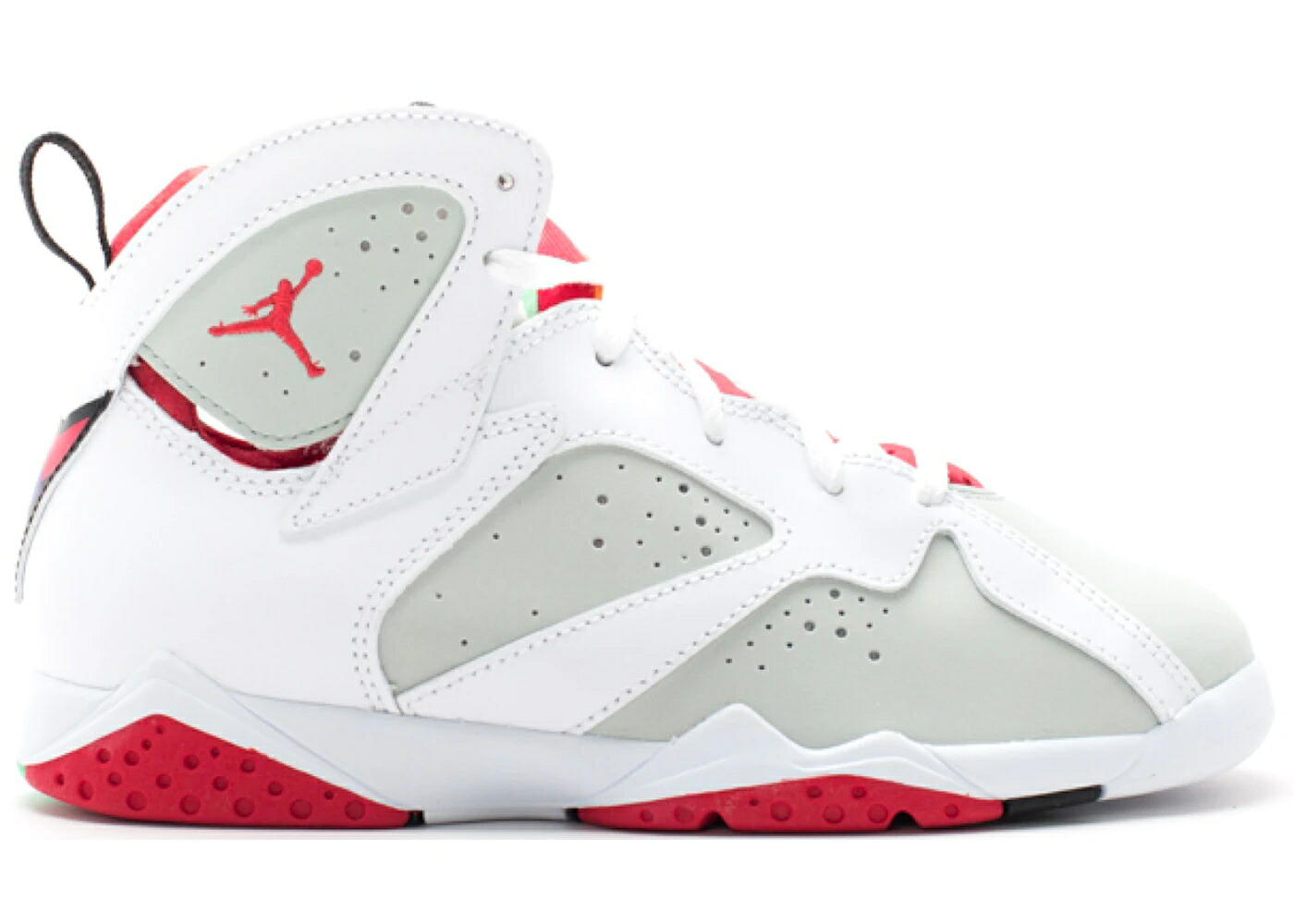 ナイキ ジョーダン 白色 ホワイト 赤 レッド 銀色 シルバー ジュニア キッズ JORDAN 7 RETRO HARE (2015) (PS) / WHITE TRUE RED LIGHT SILVER ベビー マタニティ スニーカー｜スニケス