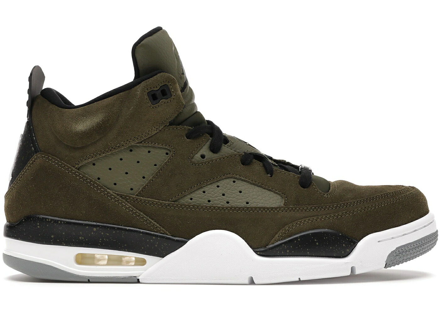 ナイキ ジョーダン オリーブ 白色 ホワイト 黒色 ブラック スニーカー メンズ JORDAN SON OF MARS LOW OLIVE CANVAS / OLIVE CANVAS WHITE BLACK