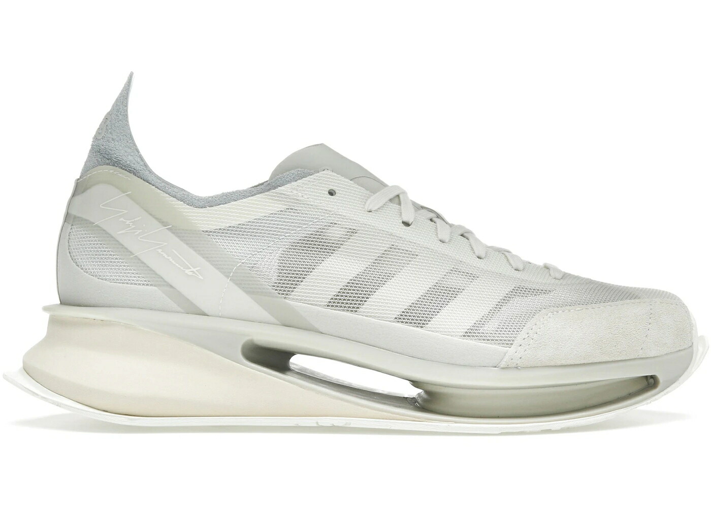アディダス ラン クリーム 白色 ホワイト スニーカー メンズ ADIDAS Y-3 S-GENDO RUN CREAM WHITE TALC WONDER / CREAM WHITE TALC WONDER WHITE｜スニケス
