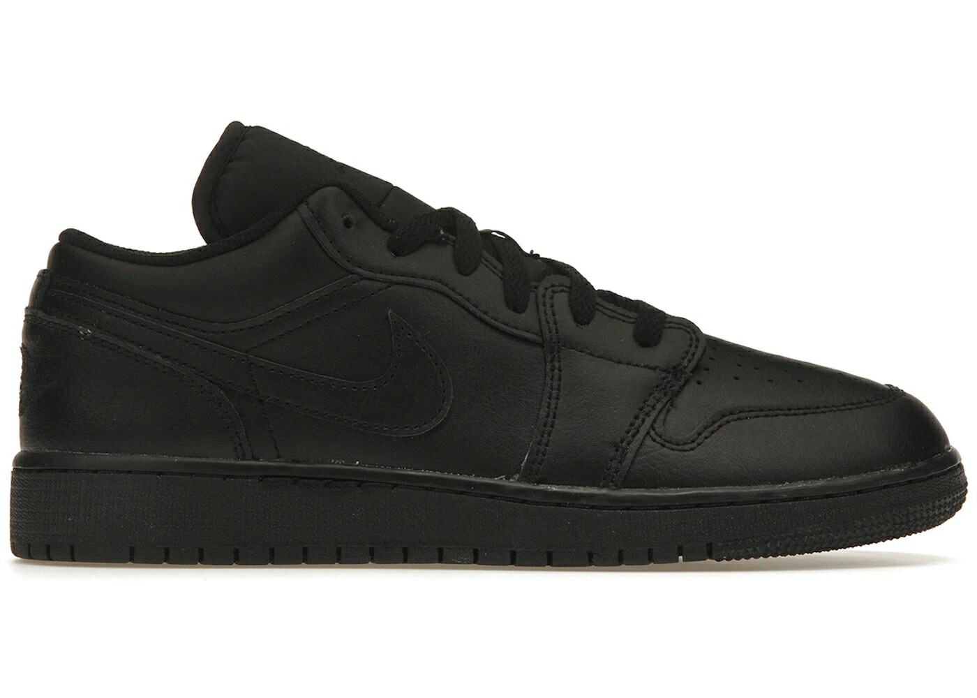ナイキ ジョーダン 黒いこと 黒いこと 御坊っちゃん キッズ JORDAN 1 LOW TRIPLE BLACK (2022) (GS) / BLACK BLACK BLACK もの言う花 マタニティ スニーカー