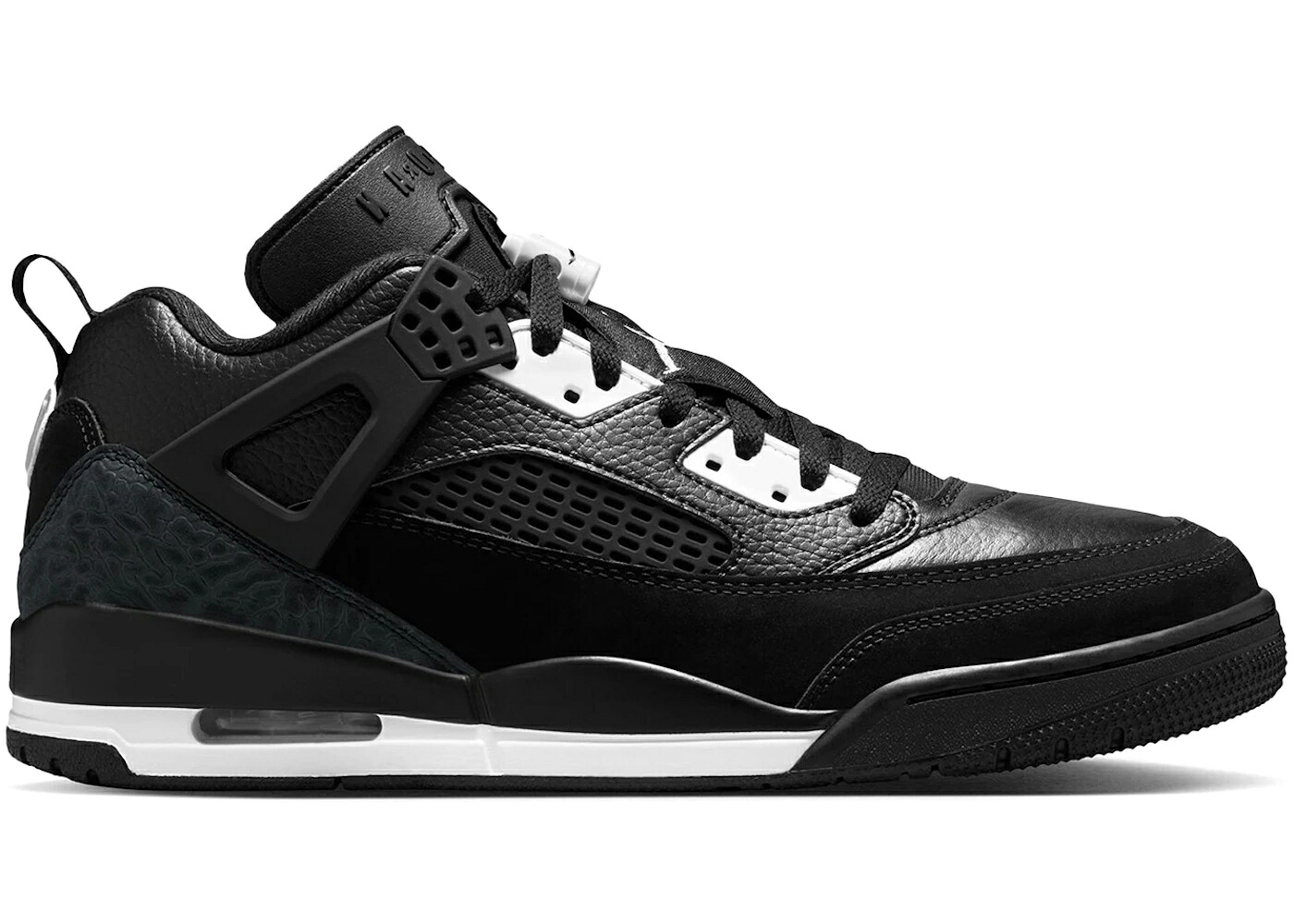 ナイキ ジョーダン 黒色 ブラック 白色 ホワイト スニーカー メンズ 【 JORDAN SPIZIKE LOW OREO / BLACK WHITE ANTHRACITE WHITE 】