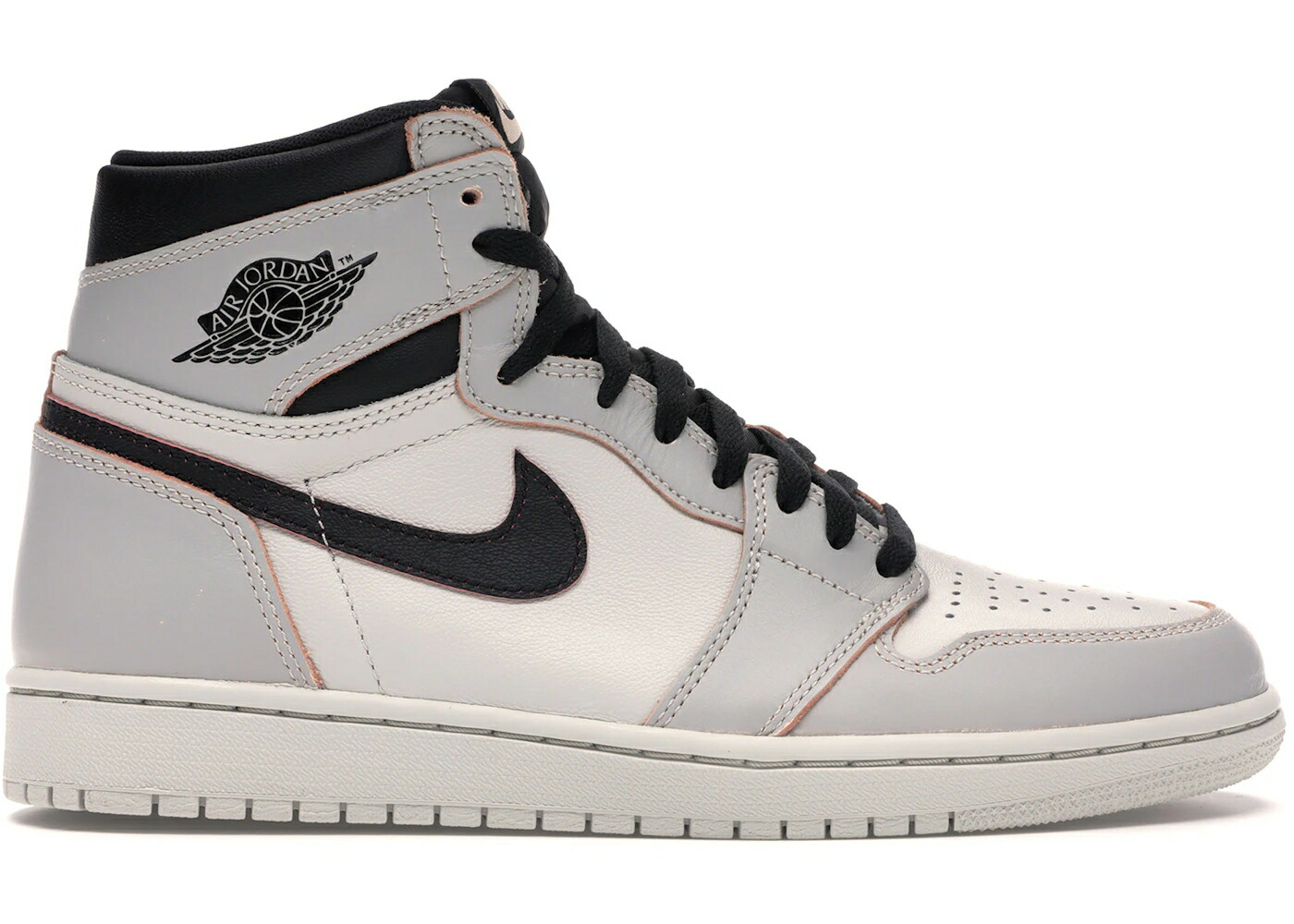 ナイキ ジョーダン 御機嫌 エスビー 黒いこと 黒いこと クリムゾン スニーカー メンズ JORDAN 1 RETRO HIGH OG DEFIANT SB NYC TO PARIS / LIGHT BONE BLACK CRIMSON TINT