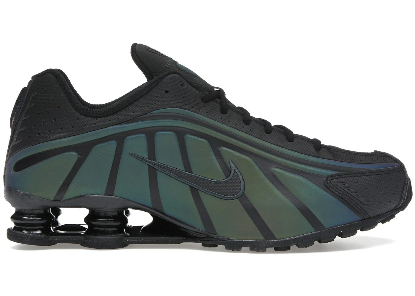 ナイキ ショックス 黒いこと 黒いこと スニーカー メンズ NIKE SHOX R4 SE BLACK SEAWEED / BLACK SEAWEED LIGHT LEMON TWIST