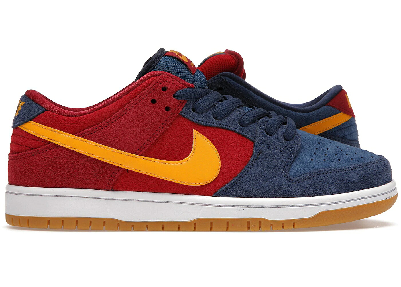 ナイキ エスビー ダンク マルーン 紺色 米国海軍 ゴールド ダンクロー スニーカー メンズ NIKE SB DUNK LOW BARCELONA / MAROON NAVY GOLD