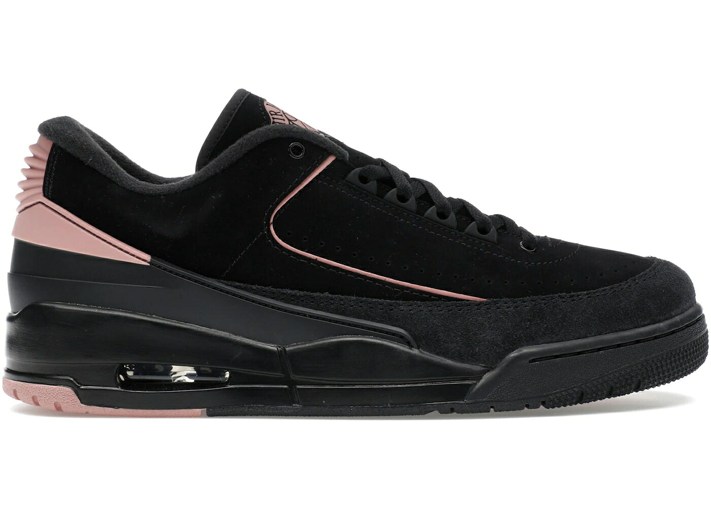 ナイキ ジョーダン 黒色 ブラック ピンク 白色 ホワイト スニーカー メンズ JORDAN 2/3 BLACK RUST PINK / BLACK WHITE ANTHRACITE RUST PINK