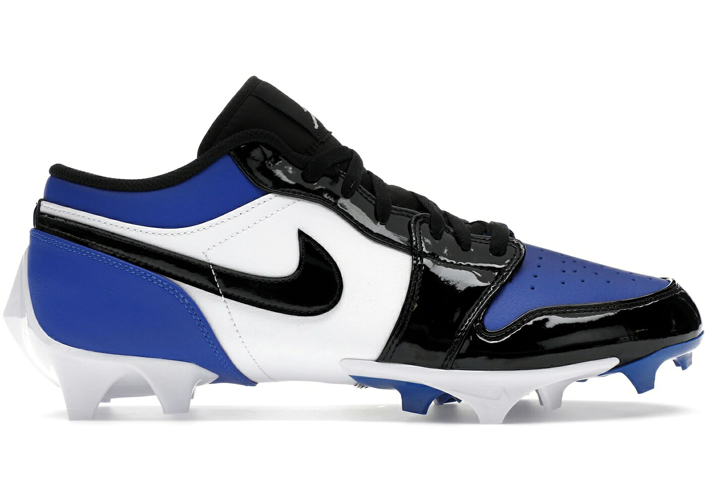 ナイキ ジョーダン ゲーム 白色 ホワイト 黒色 ブラック ゲームロイヤル 青 ブルー スニーカー メンズ JORDAN 1 LOW TD CLEAT GAME ROYAL WHITE / GAME ROYAL WHITE BLACK|スニケス