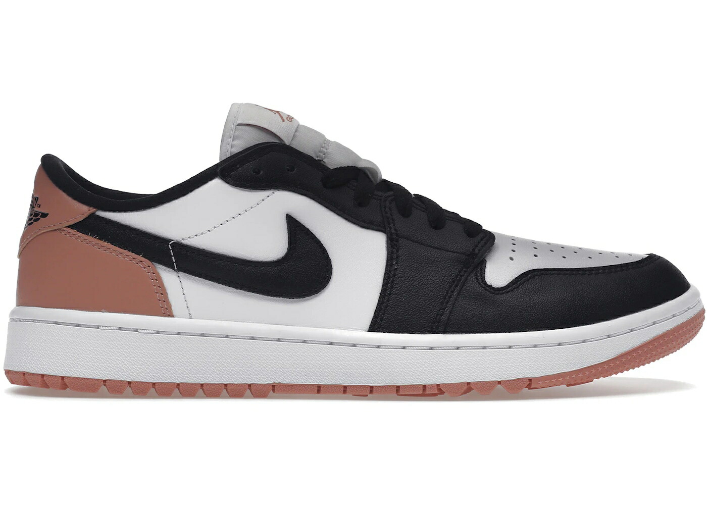 ナイキ ジョーダン ゴルフ ピンク 白色 ホワイト 黒色 ブラック スニーカー メンズ JORDAN 1 RETRO LOW GOLF RUST PINK / WHITE BLACK RUST PINK
