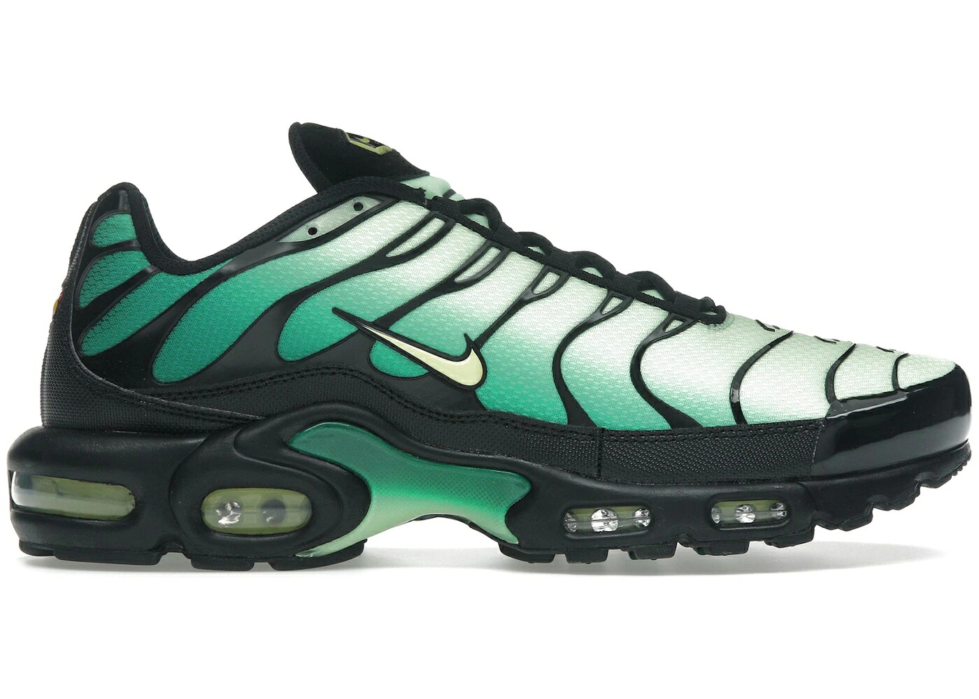 ナイキ マックス 緑 緑であること 黒いこと 黒いこと エアマックスプラス スニーカー メンズ NIKE AIR MAX PLUS VAPOR GREEN MALACHITE BLACK LIGHT LEMON TWIST / VAPOR GREEN MALACHITE BLACK