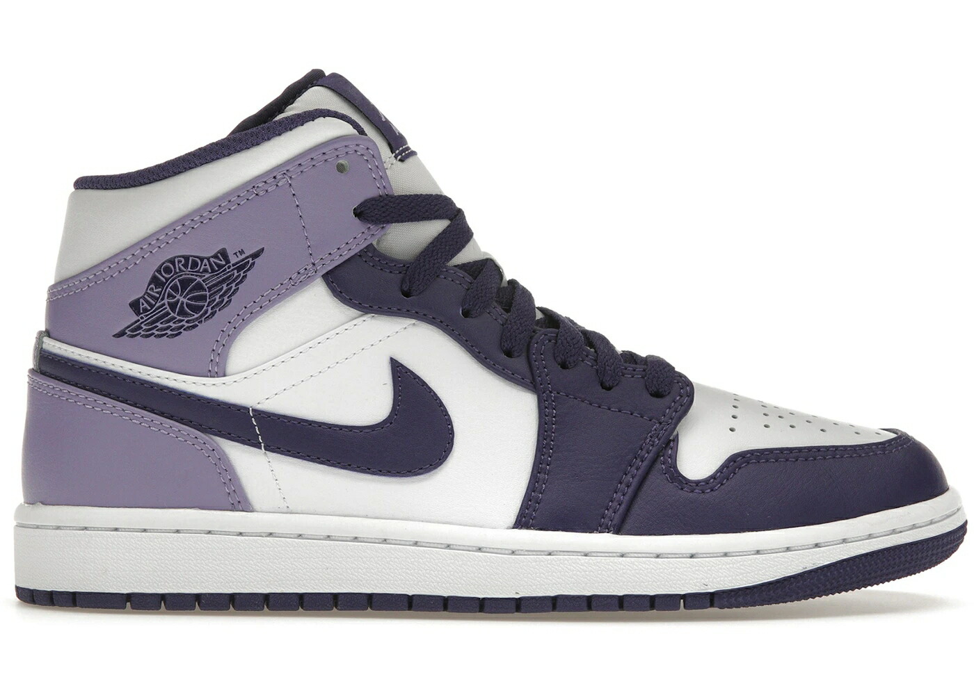 ナイキ ジョーダン ミッド 天の原 紫 パープル 白いこと 白いこと スニーカー メンズ JORDAN 1 MID BLUEBERRY / SKY J PURPLE WHITE SKY J LIGHT
