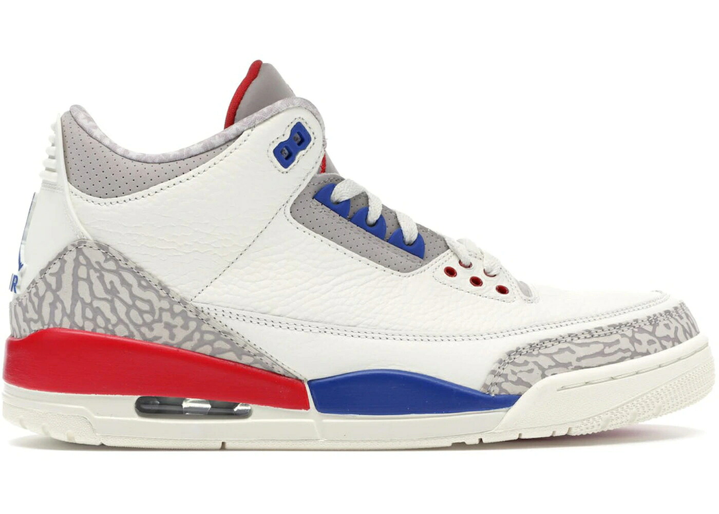 ナイキ ジョーダン 飛行 火の手 スニーカー メンズ JORDAN 3 RETRO INTERNATIONAL FLIGHT / SAIL SPORT ROYAL LIGHT BONE FIRE