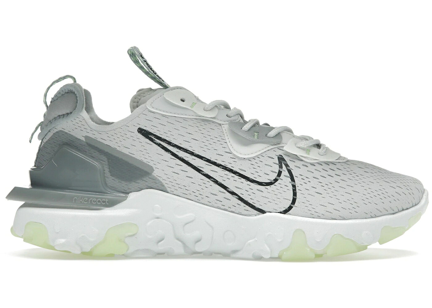 ナイキ リアクト スニーカー メンズ NIKE REACT VISION PHOTON DUST BARELY VOLT / PHOTON DUST BARELY VOLT SUMMIT｜スニケス