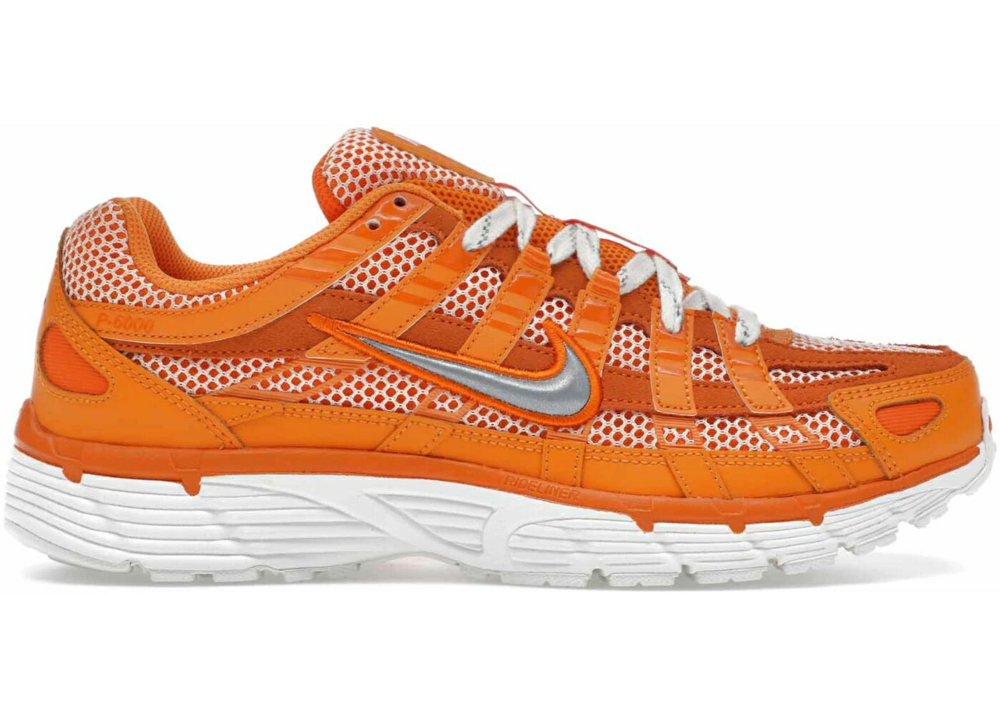 ナイキ 割り増し金 しろがね色 しろがね色 スニーカー メンズ NIKE P-6000 PREMIUM KUMQUAT / KUMQUAT METALLIC SILVER MAGMA