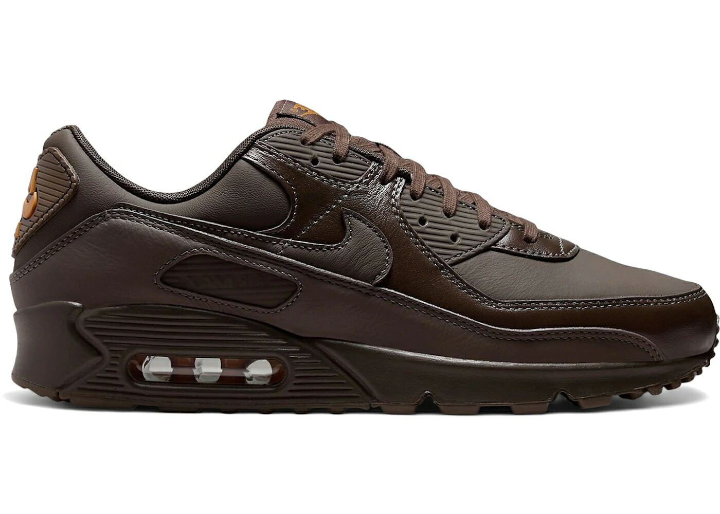 ナイキ マックス 赤銅色 赤銅色 エア湖マックス ESS+ スニーカー メンズ NIKE AIR MAX 90 BAROQUE BROWN / BAROQUE BROWN DESERT OCHRE