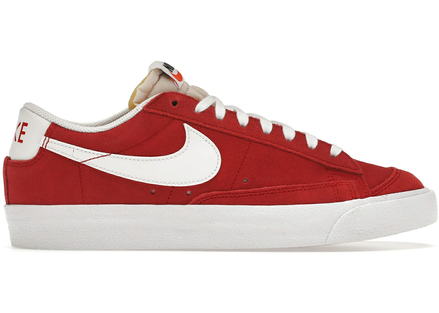 ナイキ ブレイザー 赤 レッド 白色 ホワイト スニーカー メンズ NIKE BLAZER LOW 77 UNIVERSITY RED / UNIVERSITY RED WHITE WHITE|スニケス
