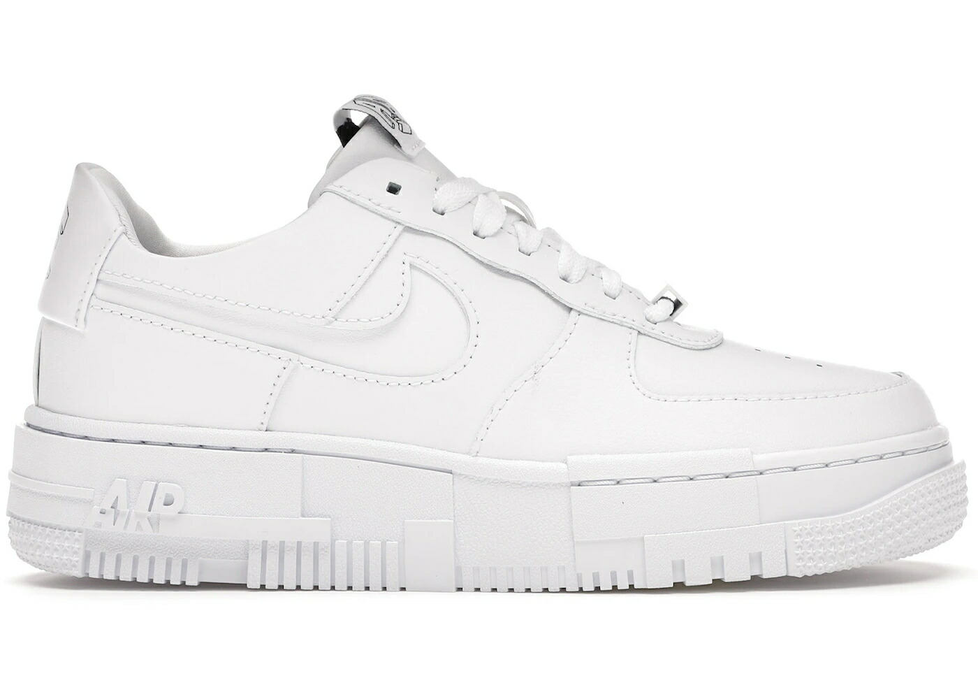 ナイキ 白色 ホワイト エアフォース WOMEN スニーカー レディース NIKE AIR FORCE 1 LOW PIXEL WHITE (WOMEN) / WHITE WHITE WHITE