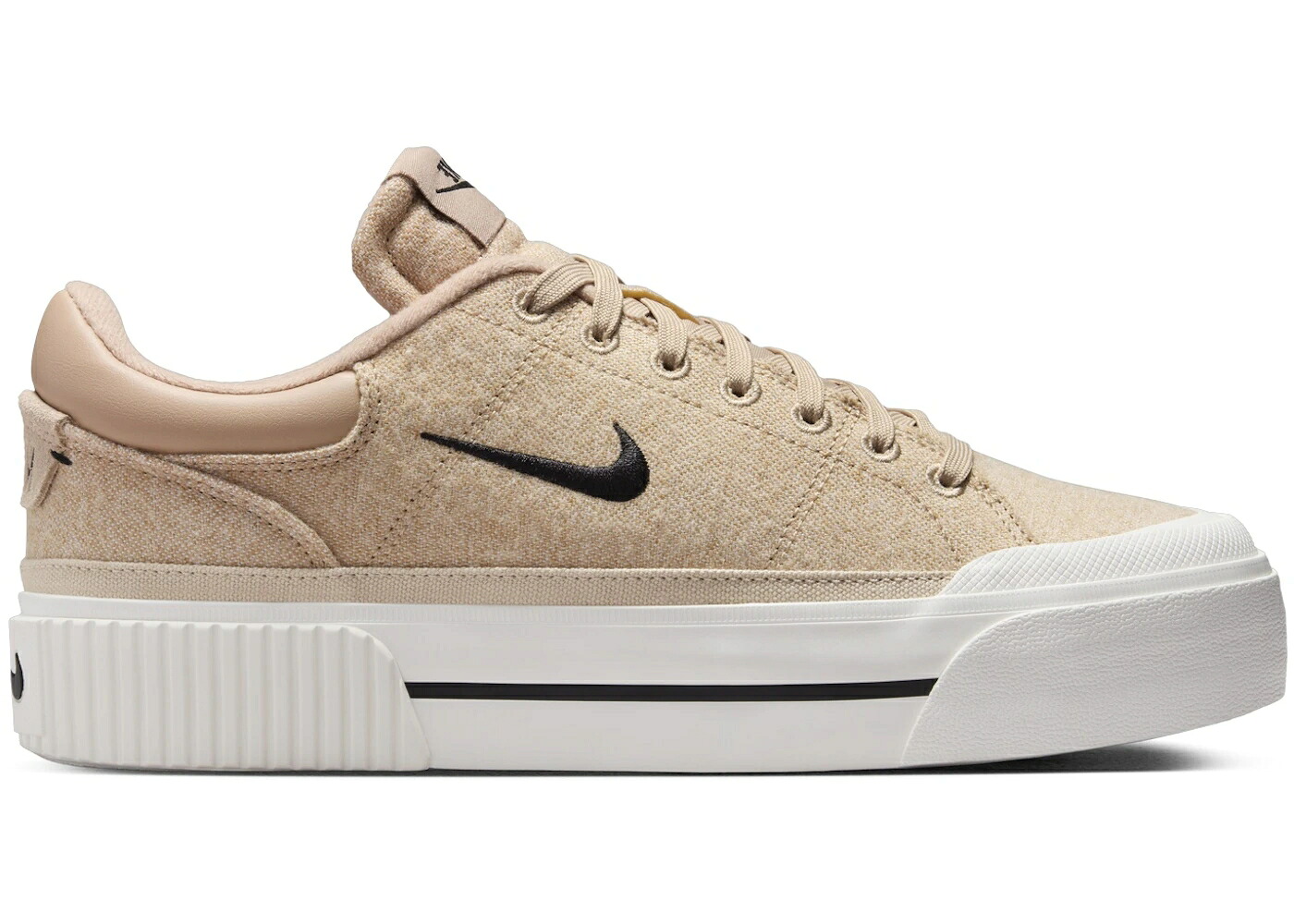 ナイキ 厚地の外套 レガシー 黒いこと 黒いこと WOMEN\u0027S スニーカー レディース NIKE COURT LEGACY LIFT HEMP SAIL SANDDRIFT BLACK (WOMEN\u0027S) / HEMP SAIL SANDDRIFT BLACK 靴-スニーカー