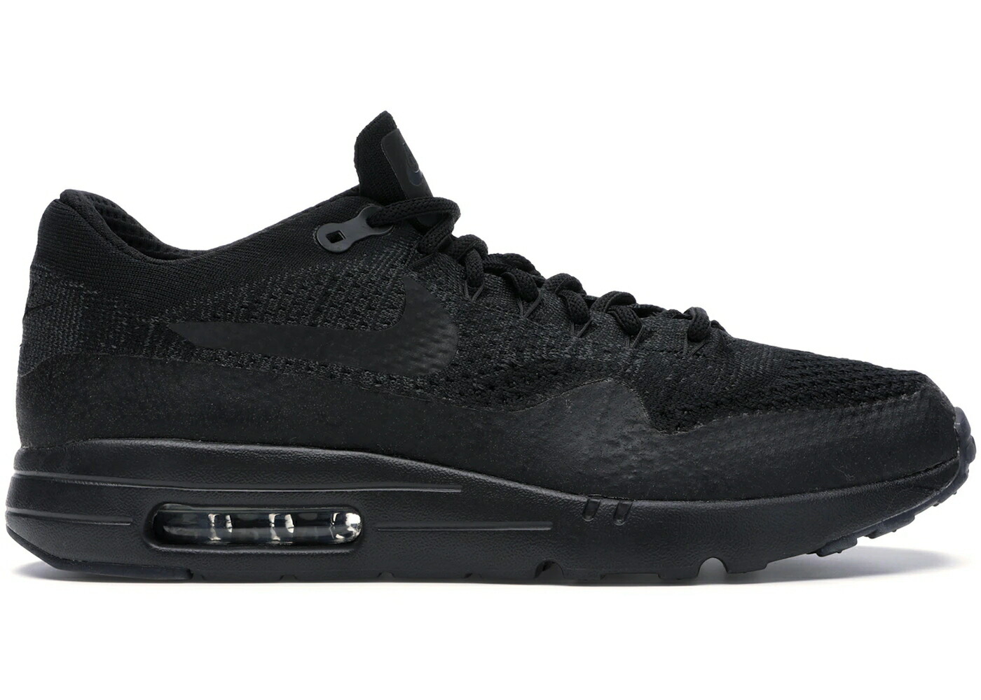 ナイキ マックス ウルトラ フライニット 黒色 ブラック エアマックス スニーカー メンズ NIKE AIR MAX 1 ULTRA FLYKNIT BLACK/BLACK / BLACK BLACK