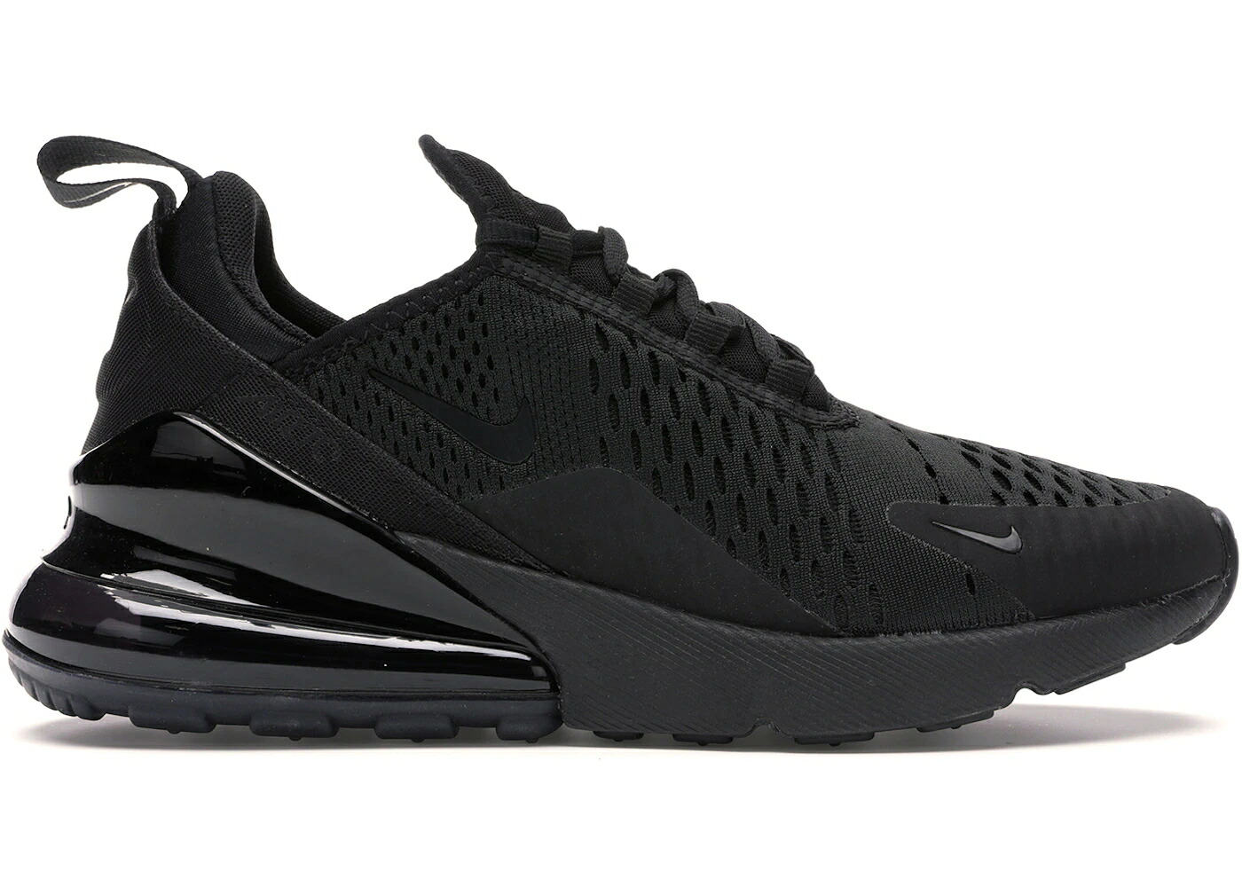 ナイキ マックス 黒いこと 黒いこと エア湖マックス WOMEN\u0027S スニーカー レディース NIKE AIR MAX 270 TRIPLE BLACK (WOMEN\u0027S) / BLACK BLACK BLACK