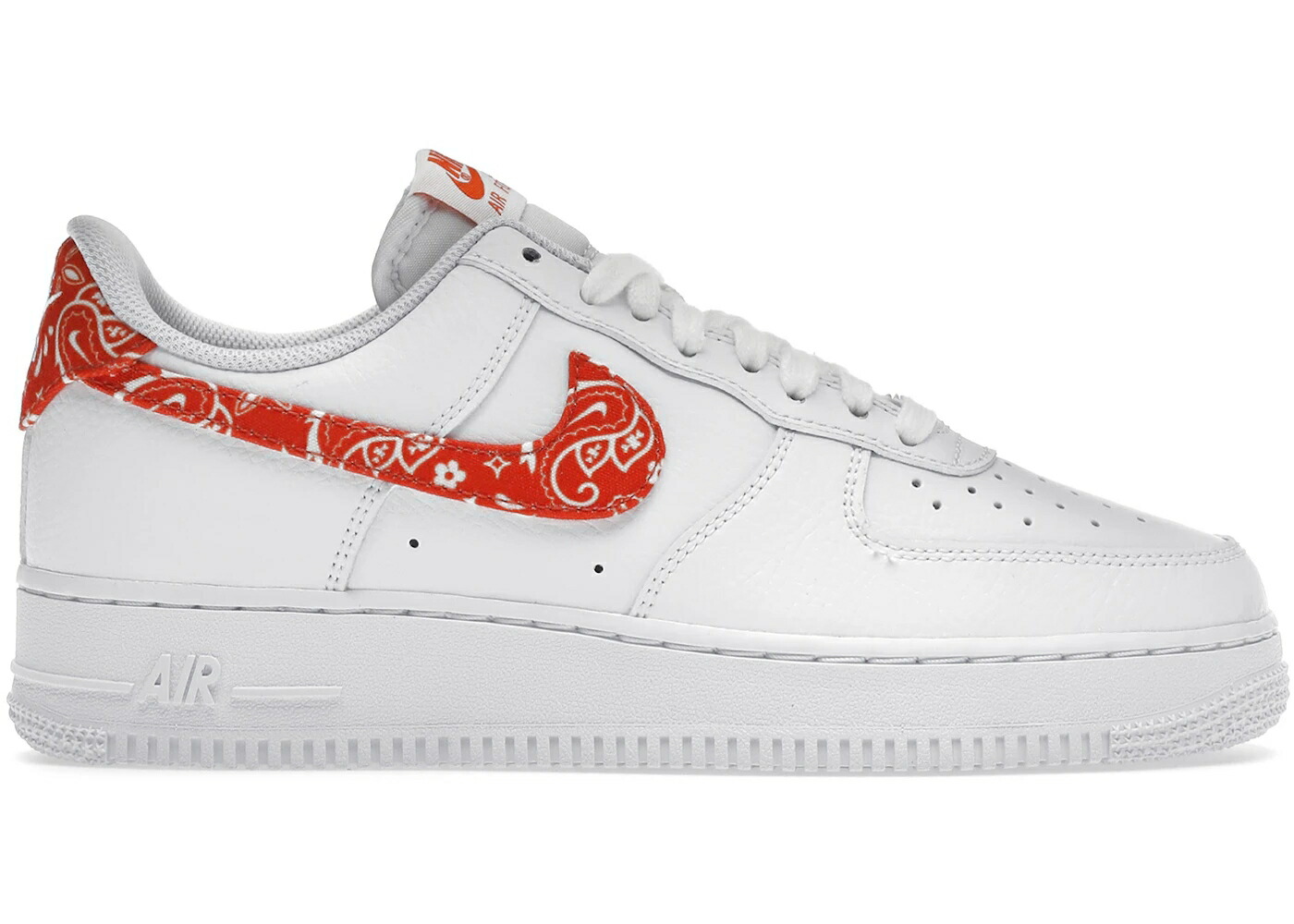 ナイキ 橙 オレンジ色 白いこと 白いこと 混雑時 空軍 WOMEN\u0027S スニーカー レディース NIKE AIR FORCE 1 LOW ORANGE PAISLEY (WOMEN\u0027S) / WHITE RUSH ORANGE WHITE