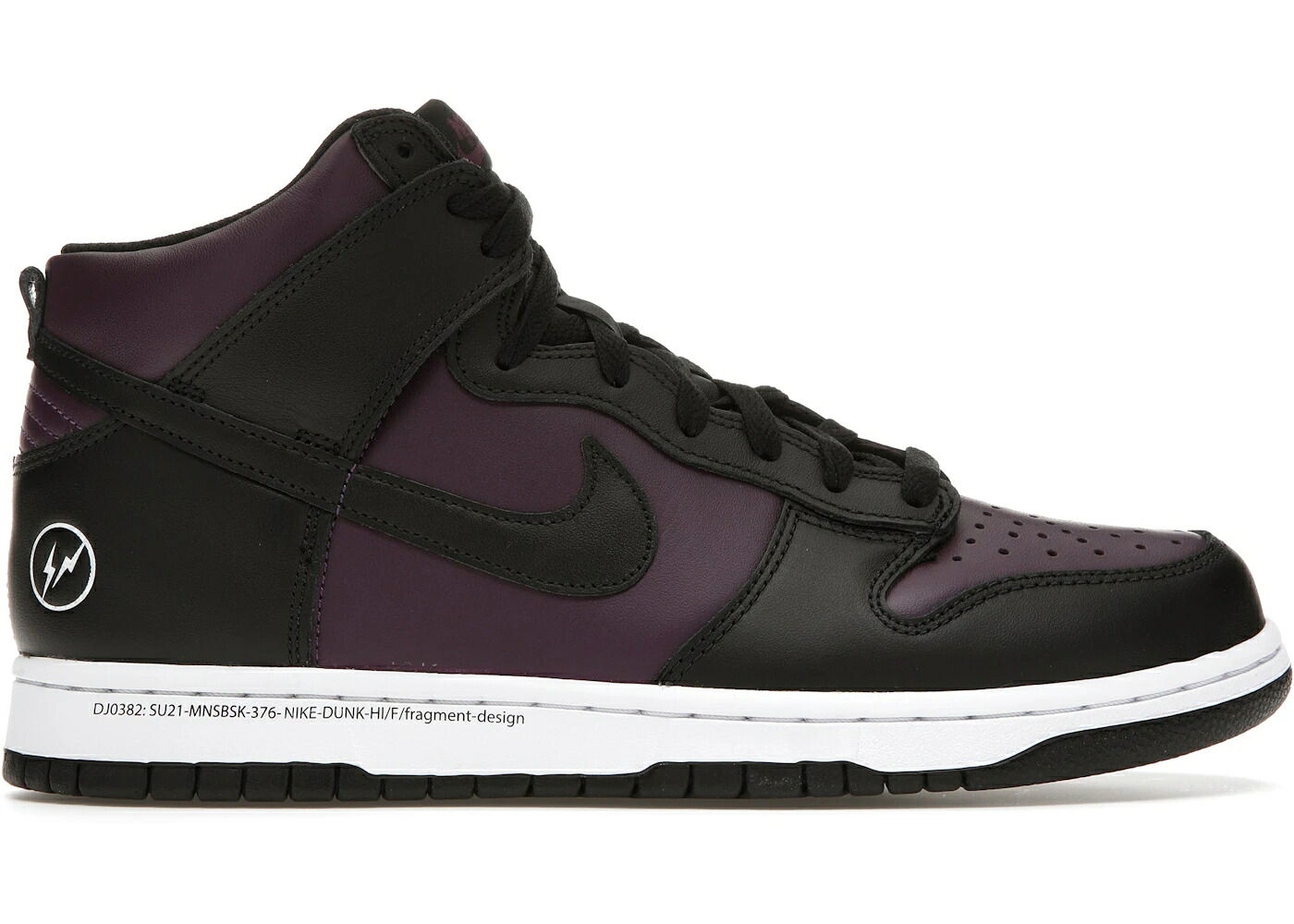 ナイキ ダンク ご機嫌 黒いこと 黒いこと 白いこと 白いこと ダンクハイ スニーカー メンズ NIKE DUNK HIGH FRAGMENT BEIJING (2021) / WINE BLACK WHITE