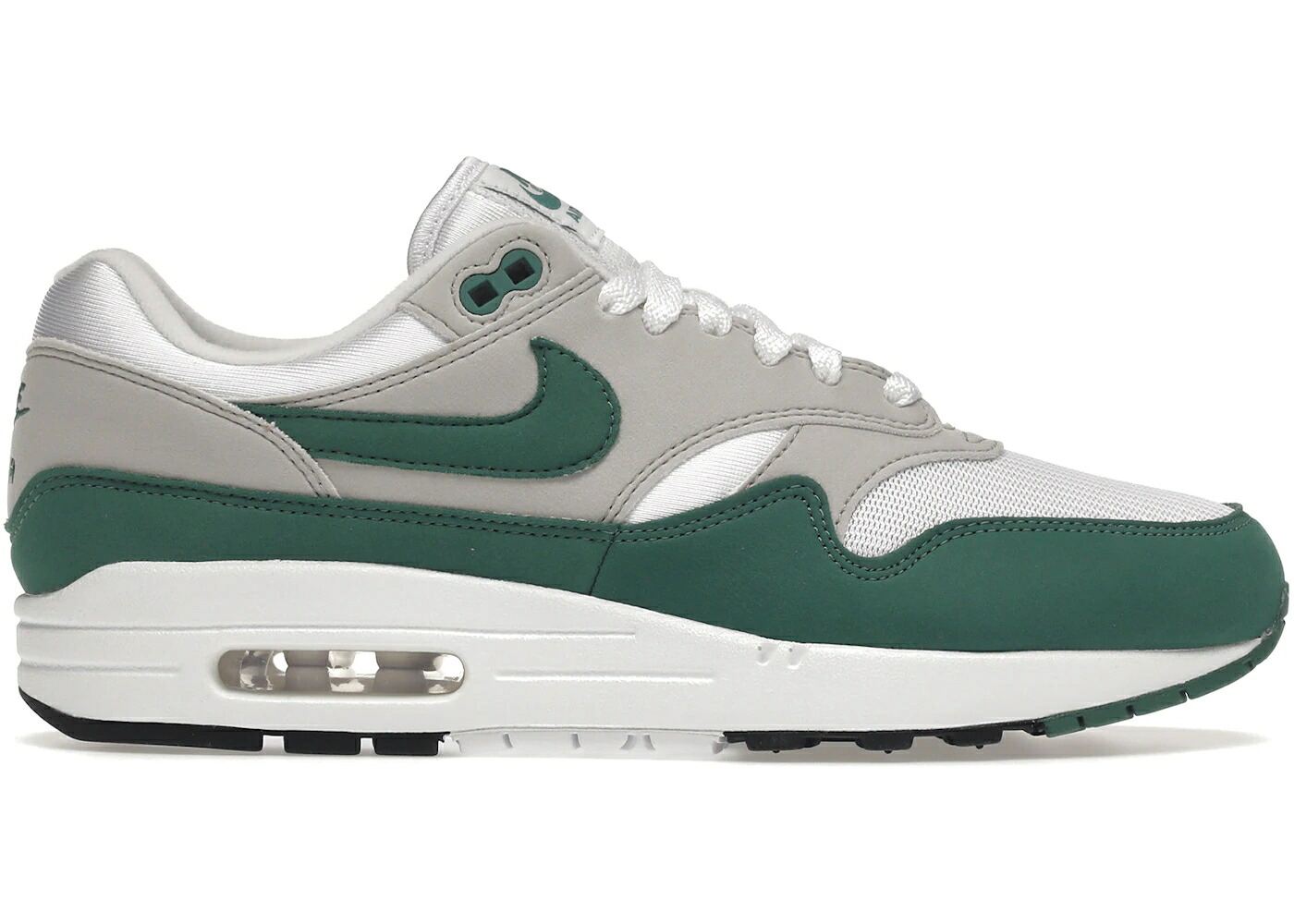 ナイキ マックス 緑 緑であること 白いこと 白いこと 雰囲気 大気圏マックス スニーカー メンズ NIKE AIR MAX 1 ANNIVERSARY GREEN / WHITE EVERGREEN AURA NEUTRAL