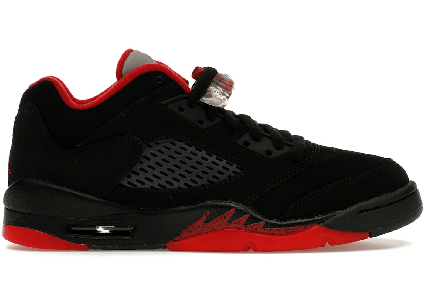 ナイキ ジョーダン 黒いこと 黒いこと 赤 赤いこと お坊っちゃん キッズ JORDAN 5 RETRO LOW ALTERNATE 90 (GS) / BLACK GYM RED METALLIC もの言う花 マタニティ スニーカー