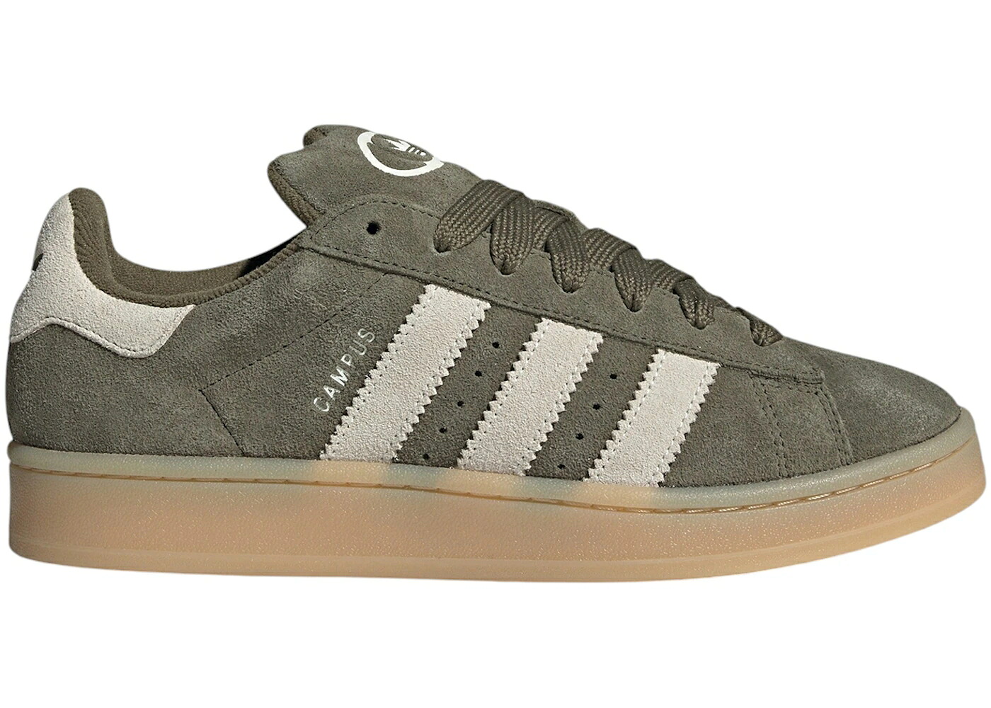アディダス 構内 カーキ 白いこと 白いこと スニーカー メンズ ADIDAS CAMPUS 00S CAMP MEDIUM DARK KHAKI OFF WHITE GUM / MEDIUM DARK KHAKI OFF WHITE GUM