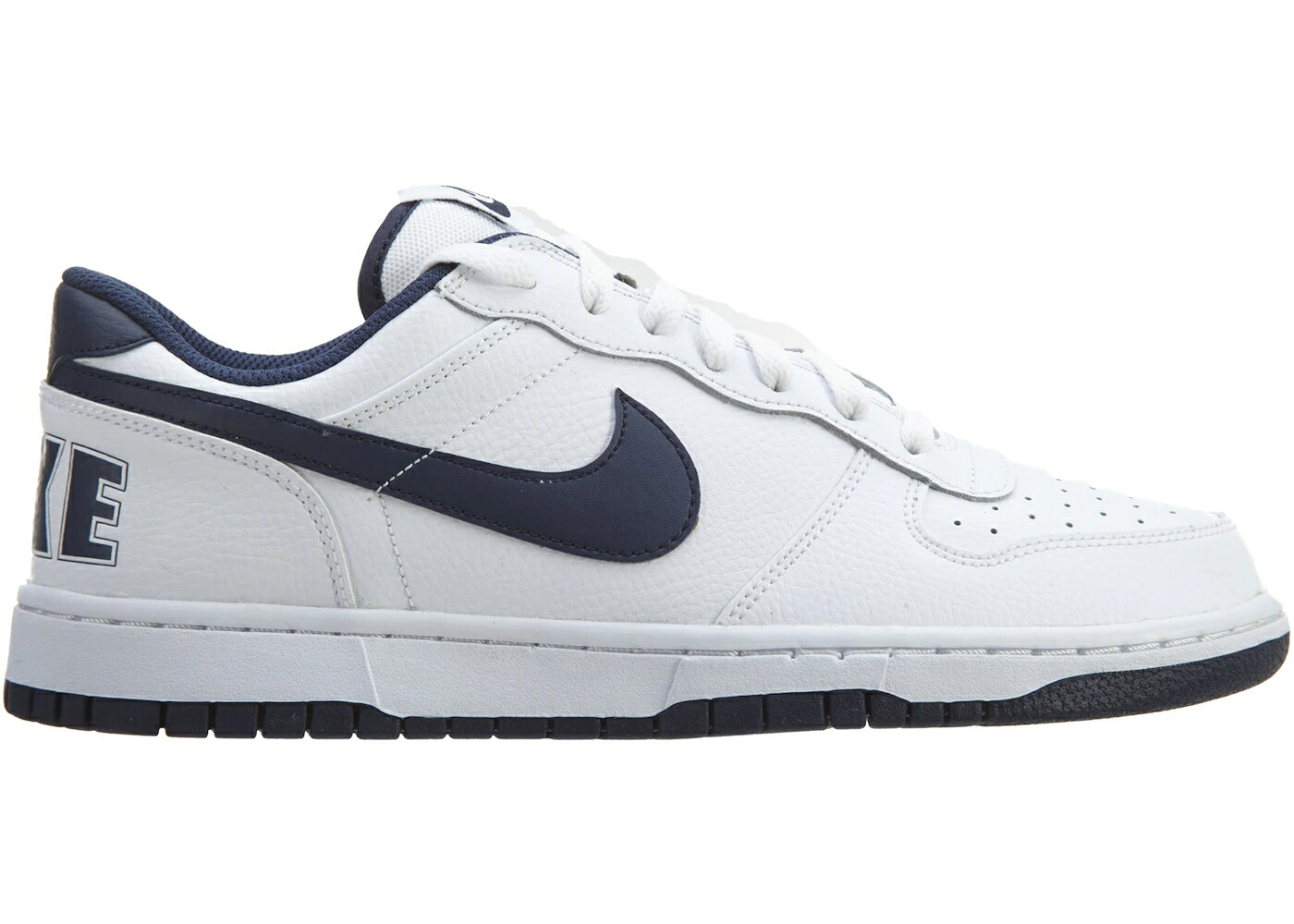 ナイキ 白いこと 白いこと 紺色 米国海軍 スニーカー メンズ NIKE BIG LOW WHITE MIDNIGHT NAVY / WHITE MIDNIGHT NAVY
