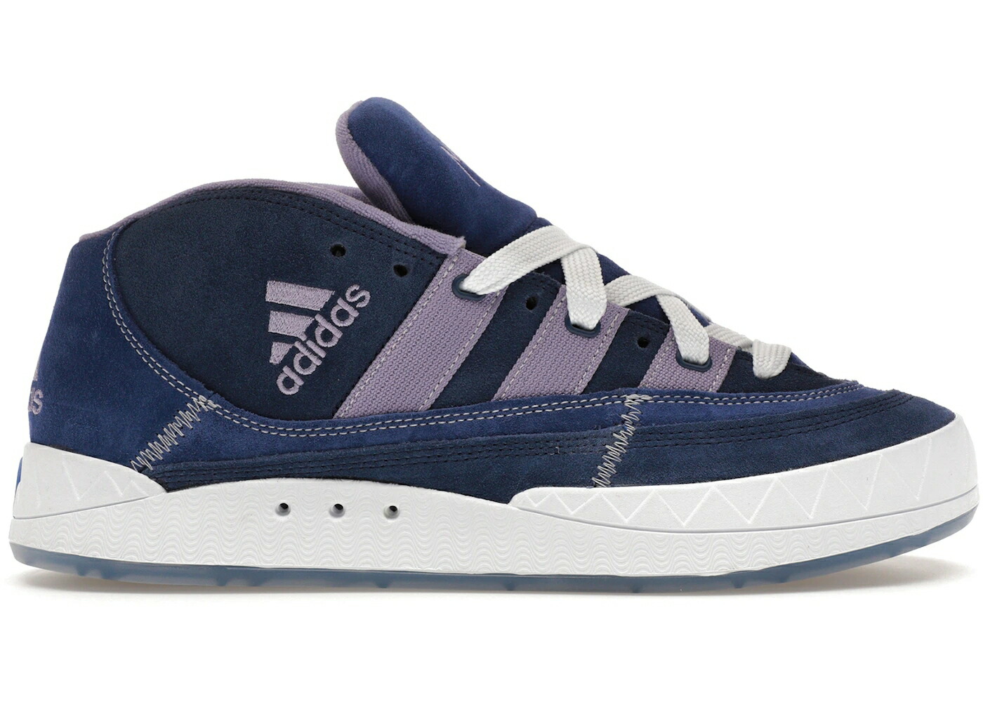 アディダス ミッド ビクトリー 青色 ブルー マジック スニーカー メンズ ADIDAS ADIMATIC MID MAITE STEENHOUDT / VICTORY BLUE MAGIC LILAC DARK